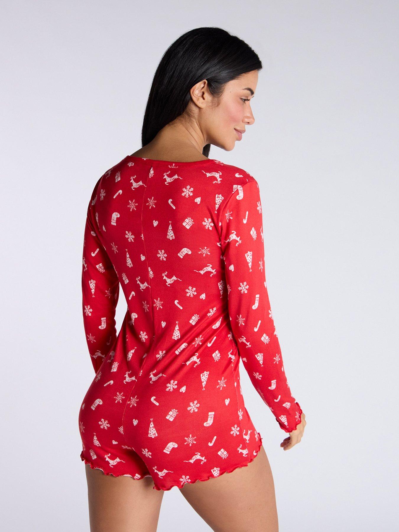 boux-avenue-boux-avenue-soft-touch-xmas-pj-playsuit-redstillFront