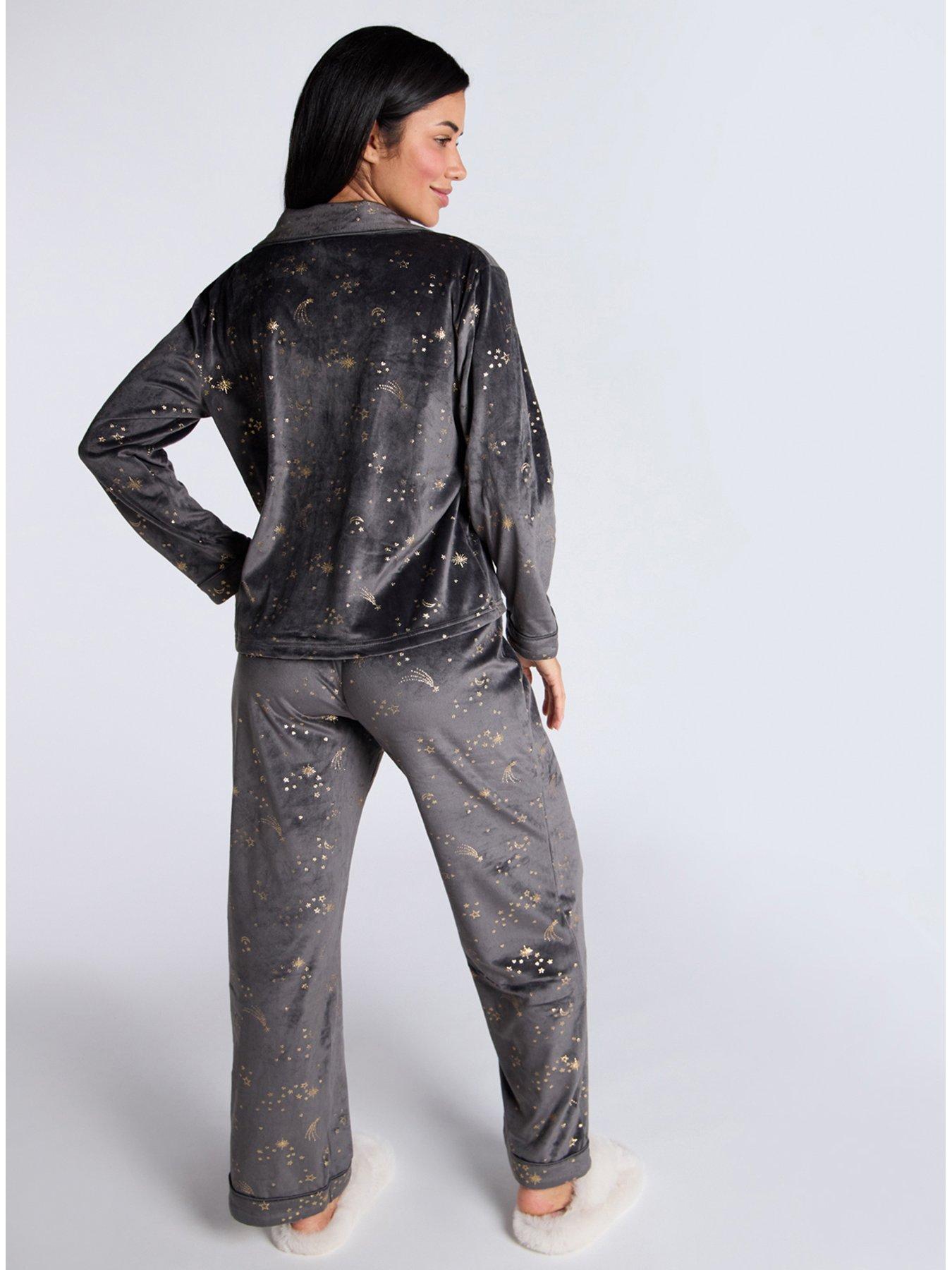 boux-avenue-boux-avenue-velour-foil-star-revere-amp-pant-set-charcoalstillFront