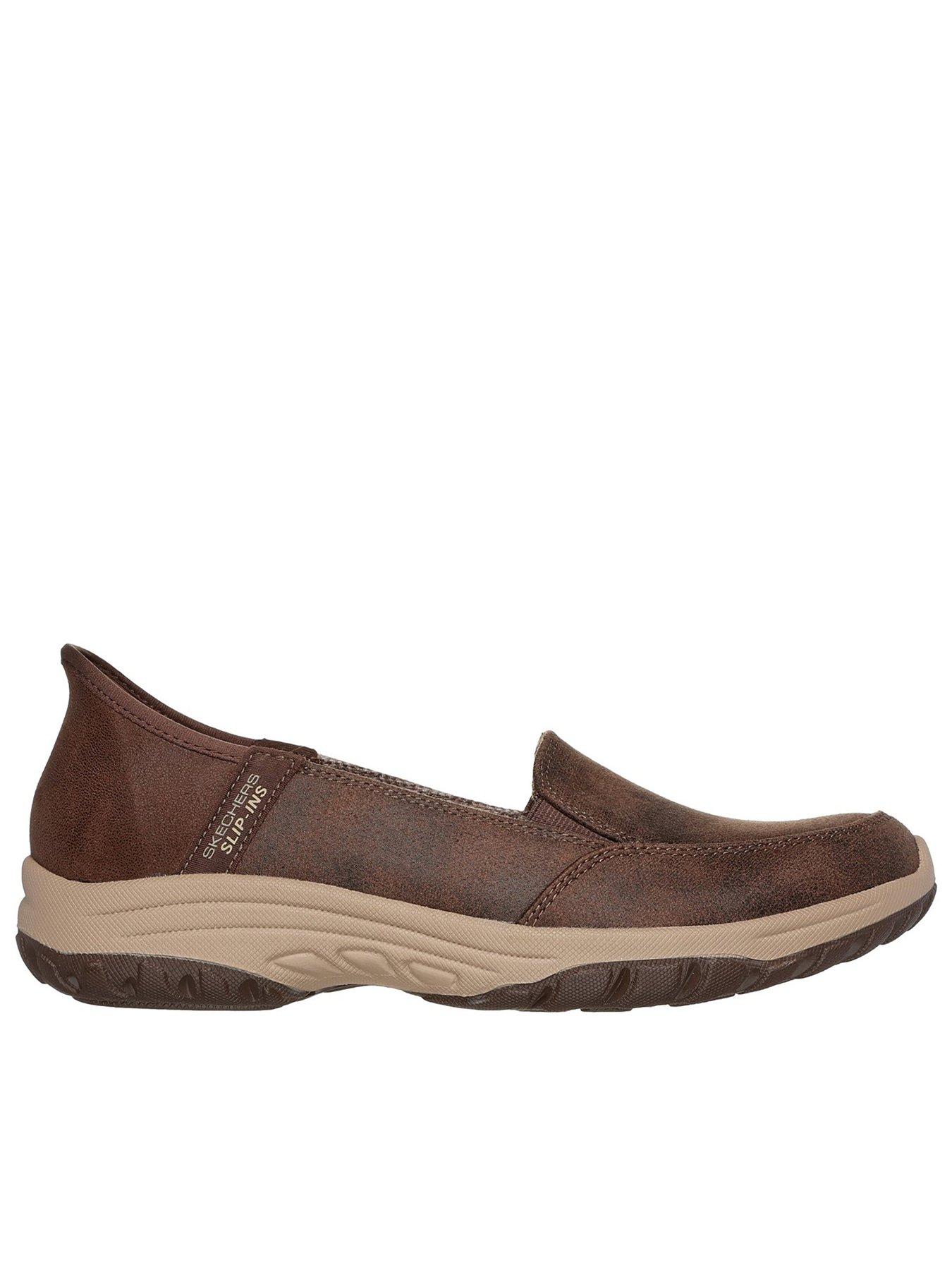 skechers-reggae-fest-20-classically-slip-in-trainer-chocolate