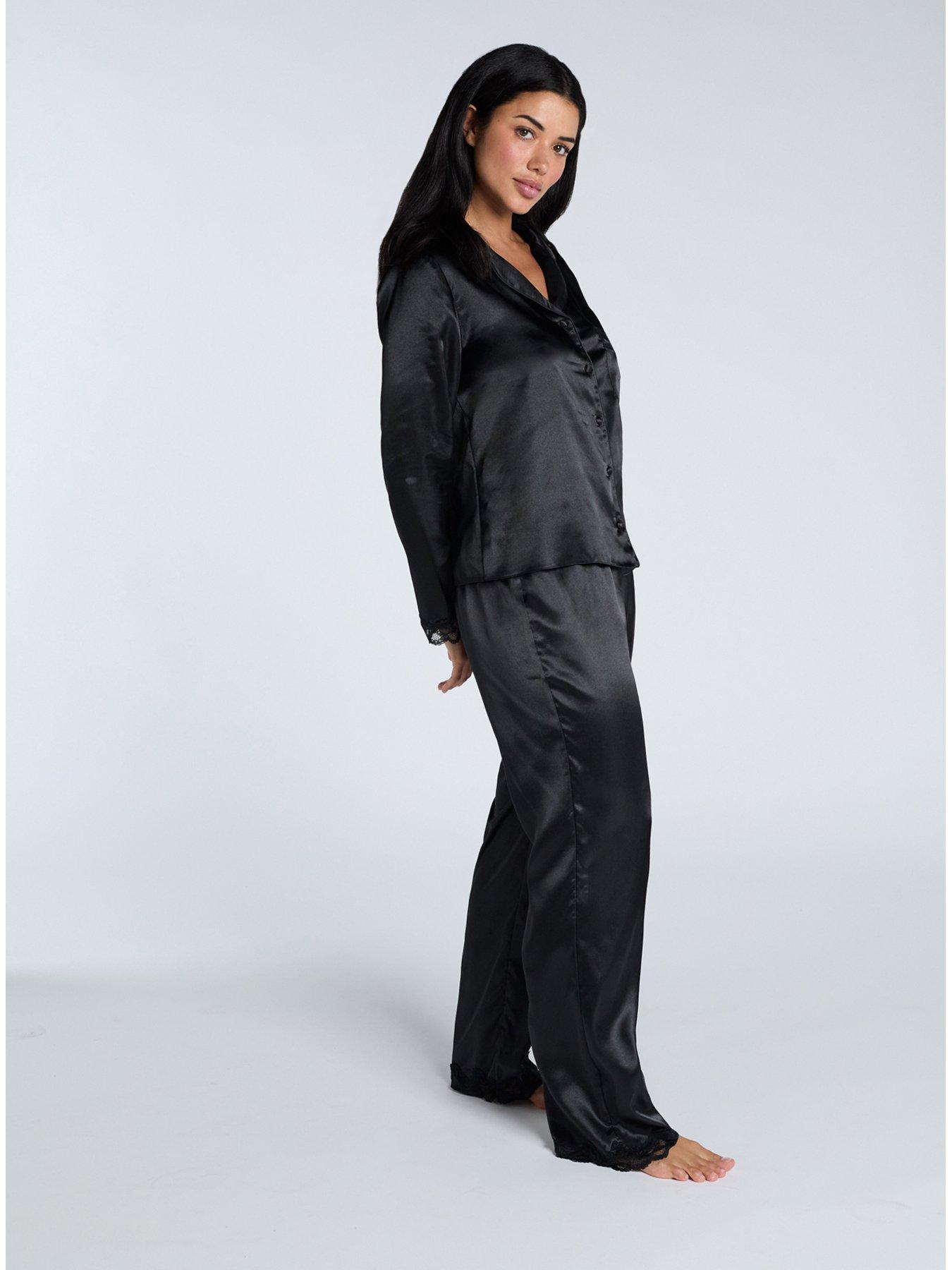 boux-avenue-boux-avenue-amelia-long-sleeve-revere-top-amp-pant-set-blackoutfit