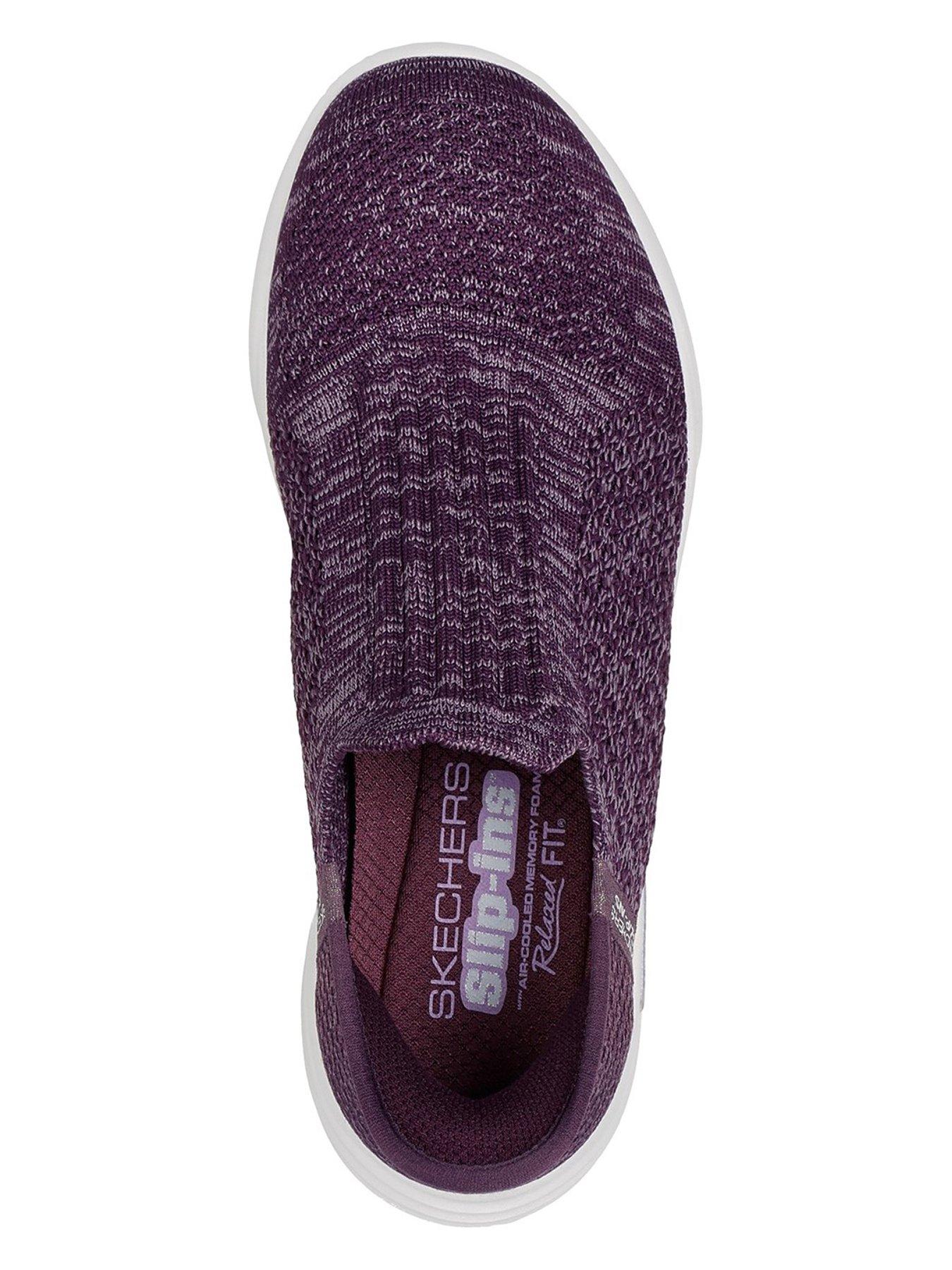 skechers-relaxed-fit-sport-trainer-dark-purpleoutfit