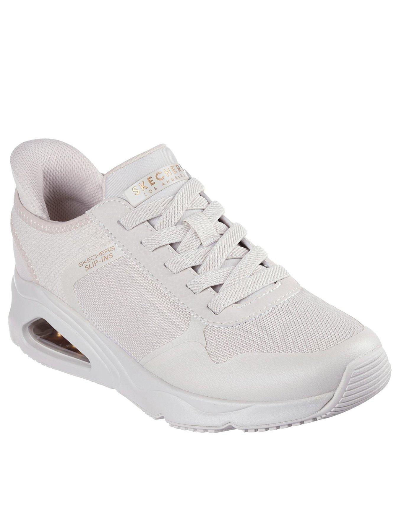 skechers-tres-air-uno-trainer-off-whitestillFront