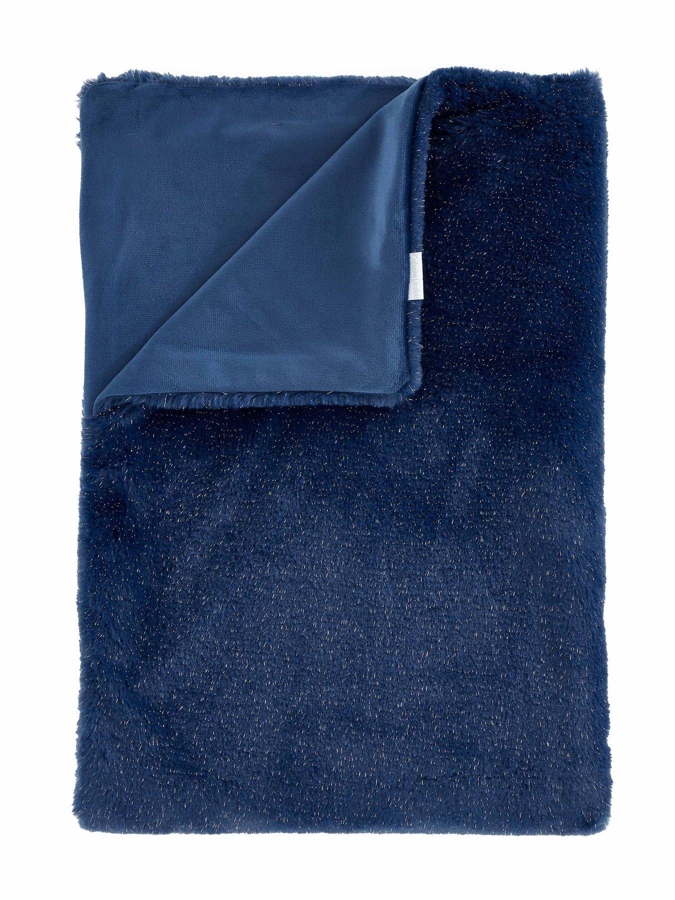 undefined Glamour Faux Fur Throw - White