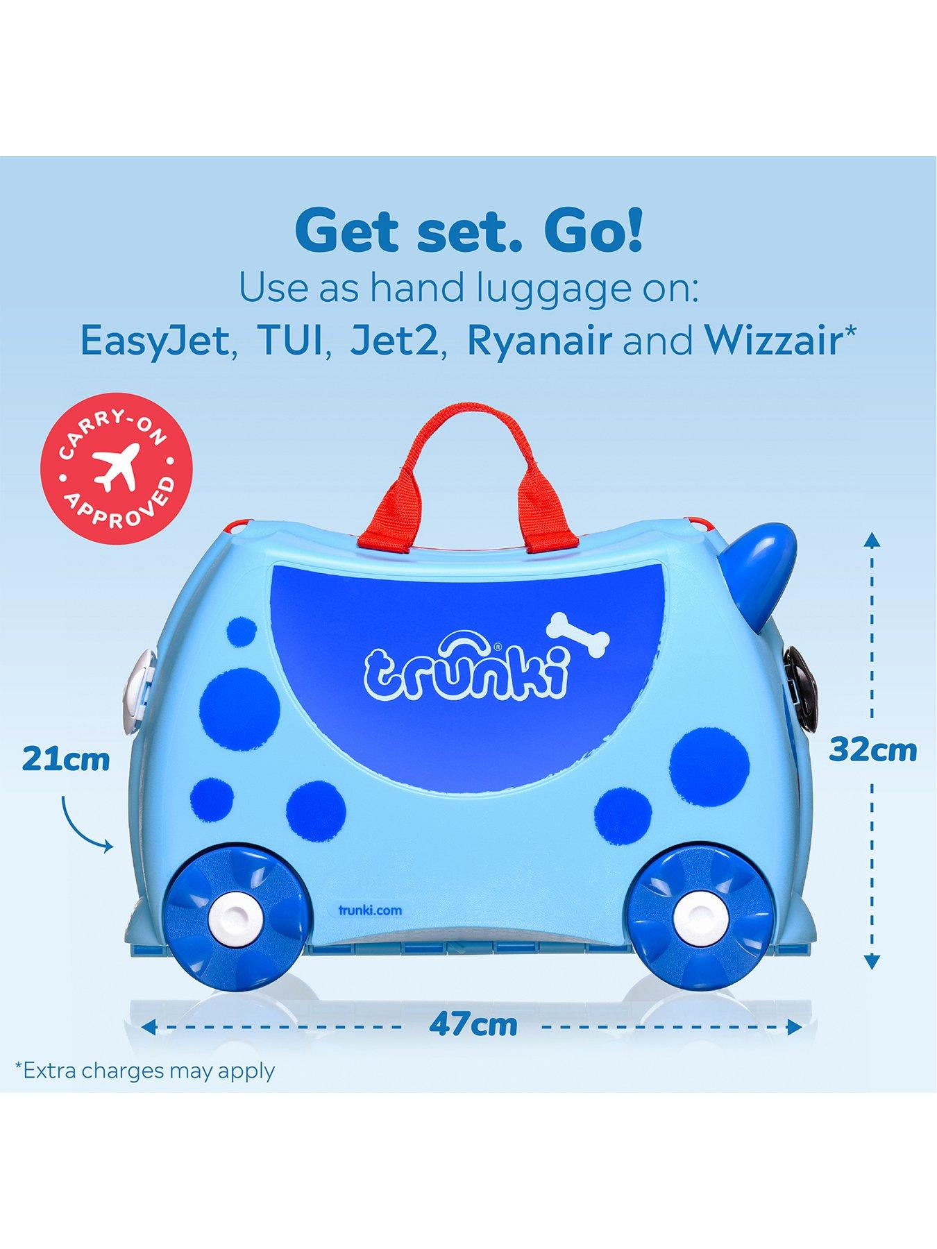 Image 7 of 8 of trunki Trunki Ride-On Suitcase - Dougie the Dog