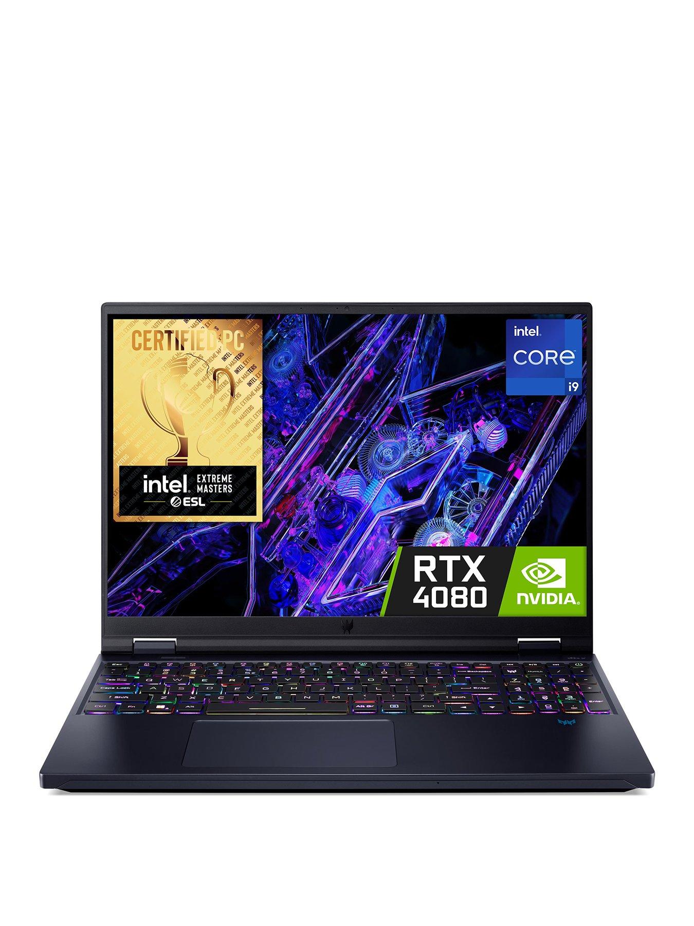undefined Acer Predator Helios Gaming Laptop - GeForce RTX 4080 - Intel Core i9-14900HX - 16GB RAM - 1TB SSD - 16in - Black