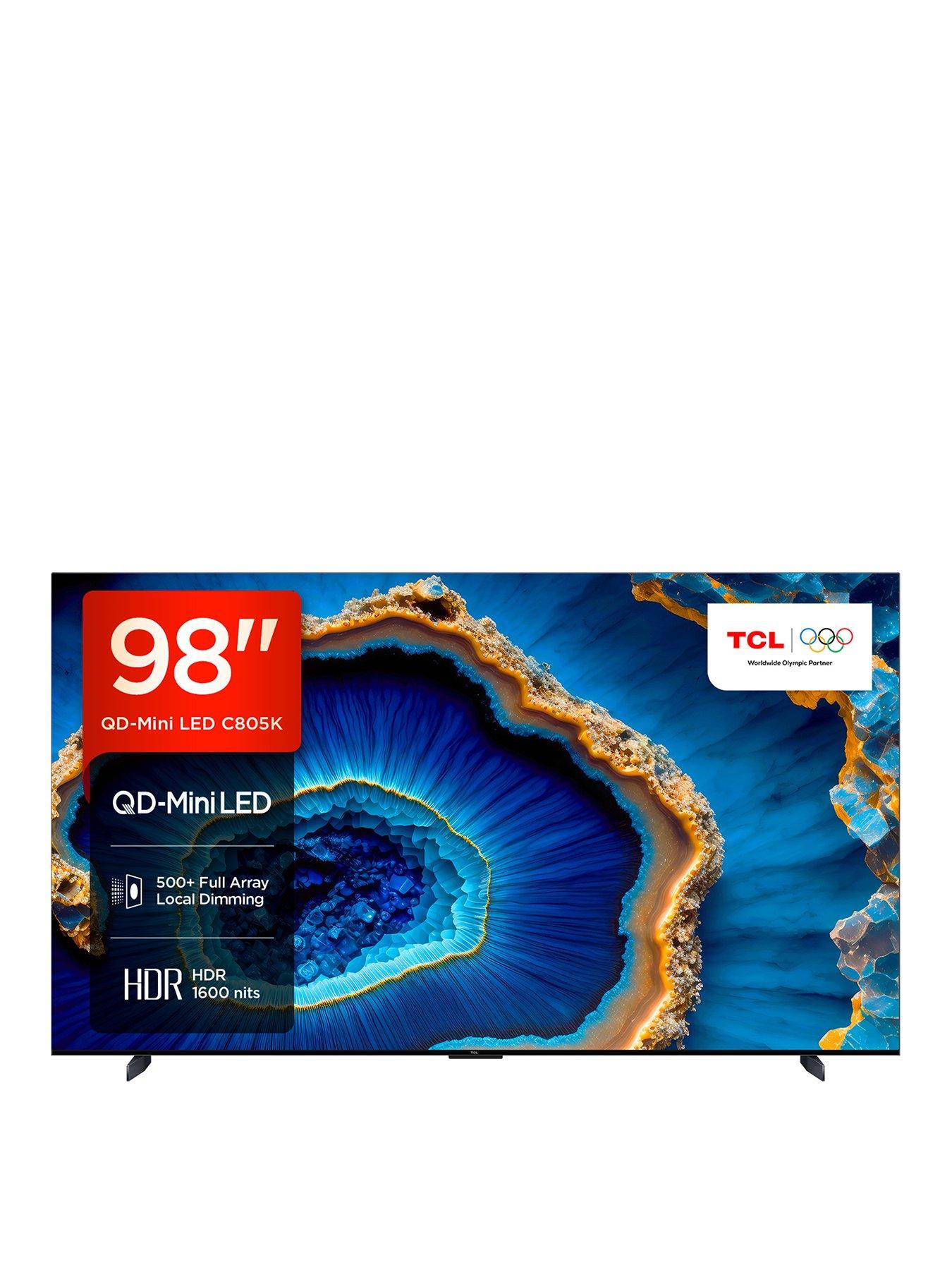 TCL 98C805K, 98-inch, QD-Mini LED, 4K, Smart Google TV