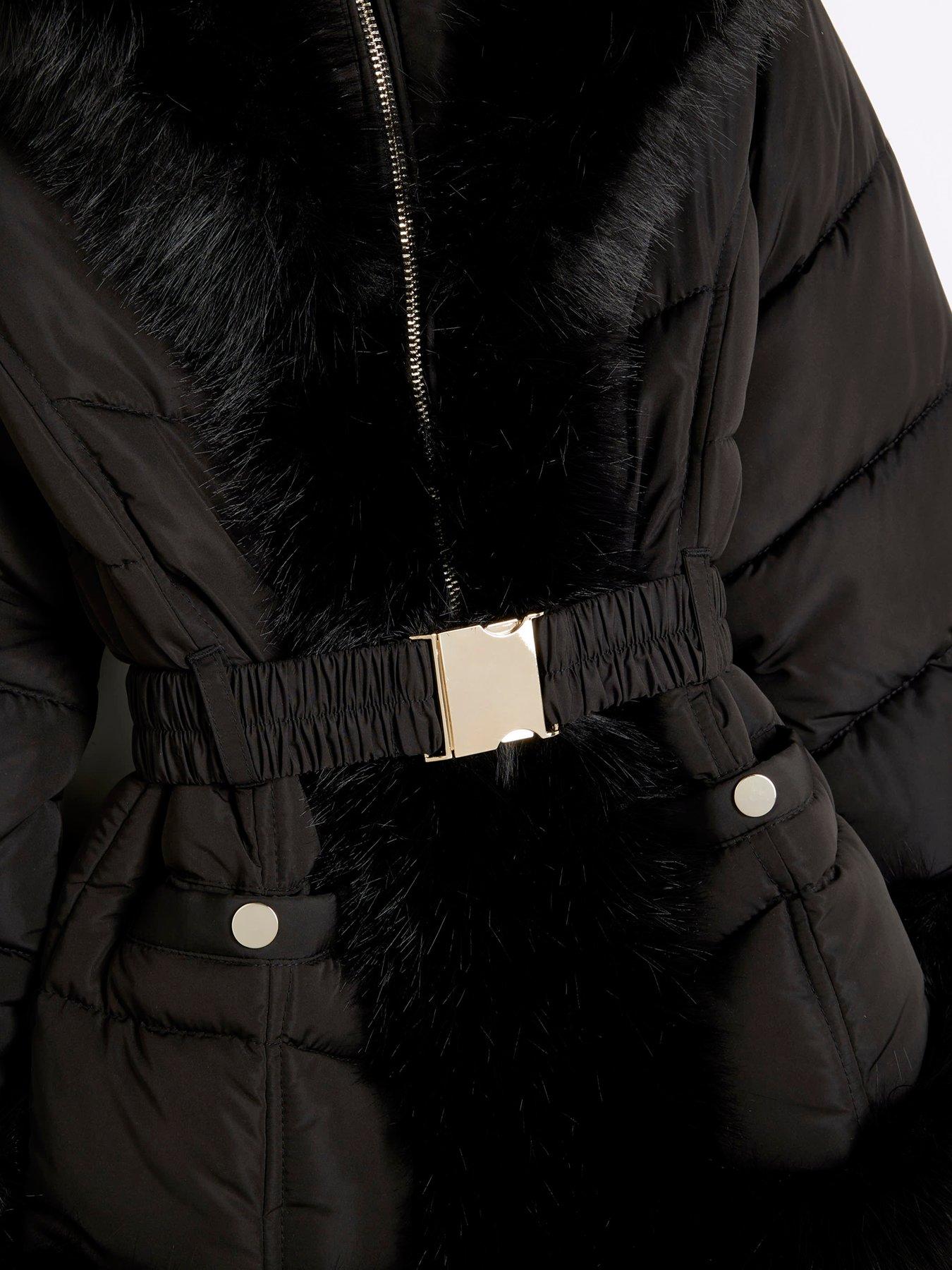 river-island-girls-faux-fur-collared-puffer-coat-blackoutfit