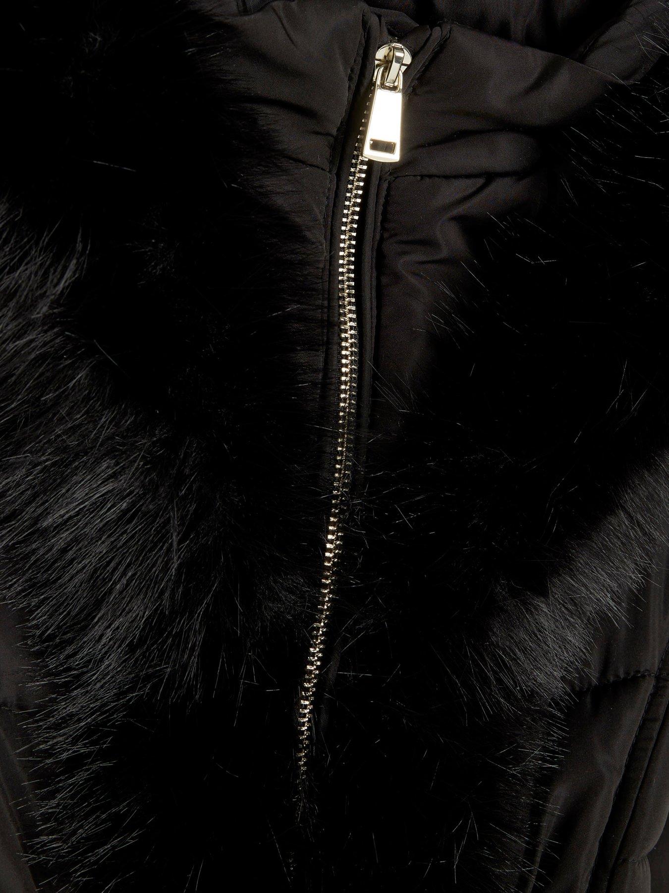 river-island-girls-faux-fur-collared-puffer-coat-blackdetail