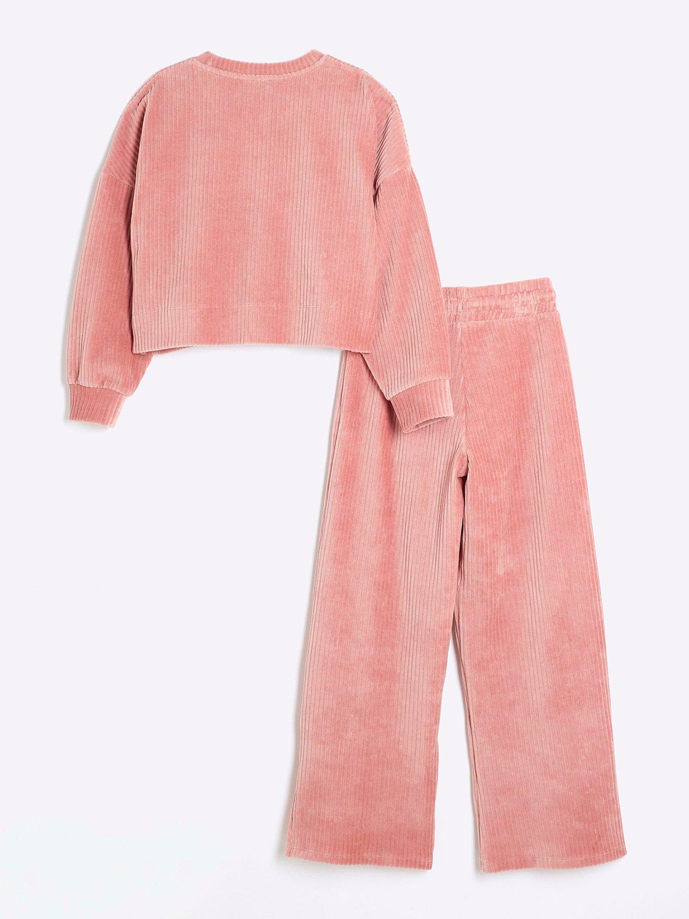 river-island-girls-corduroy-sweatshirt-set-pinkback