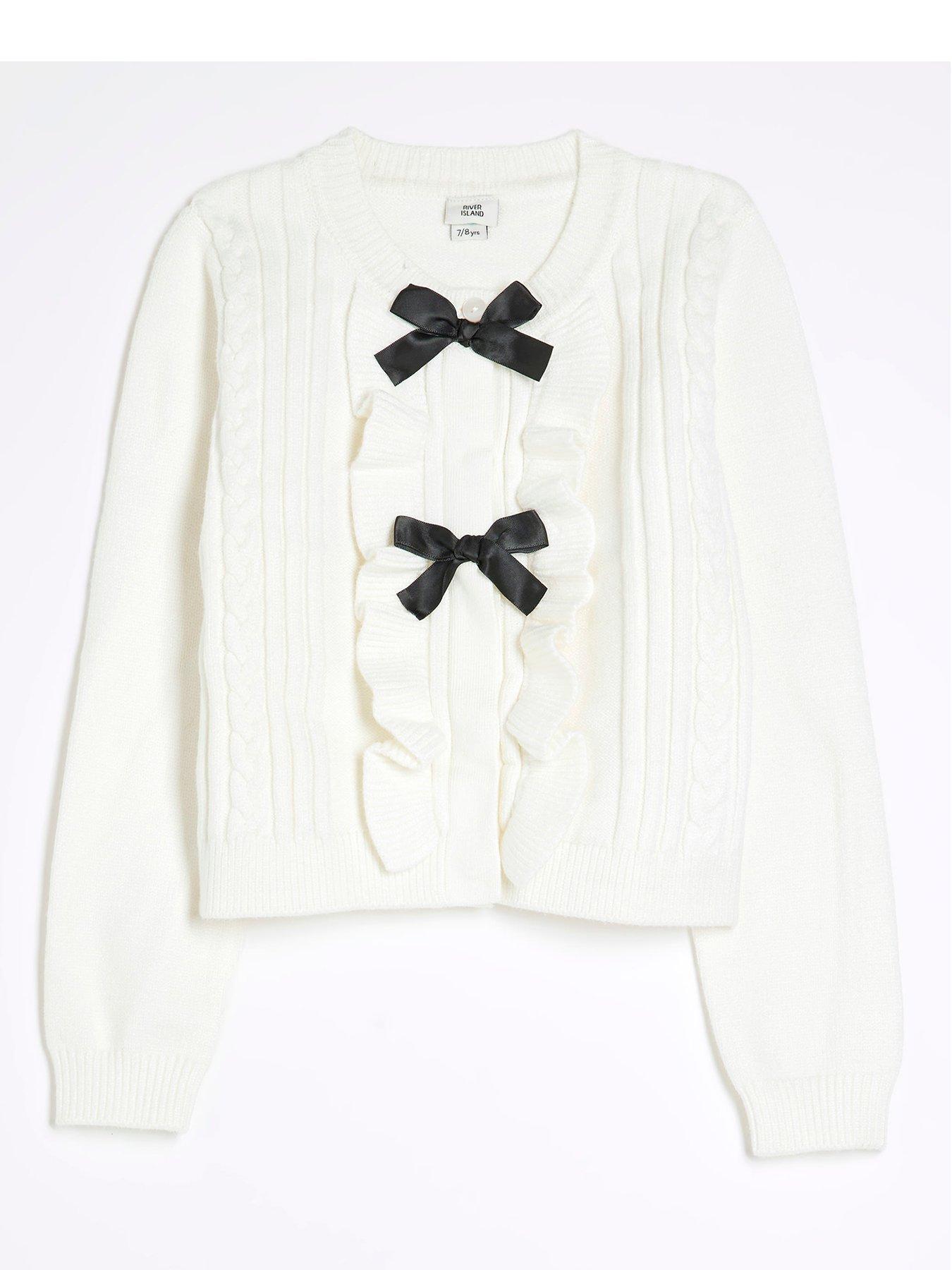 river-island-knitted-bow-cardigan-cream