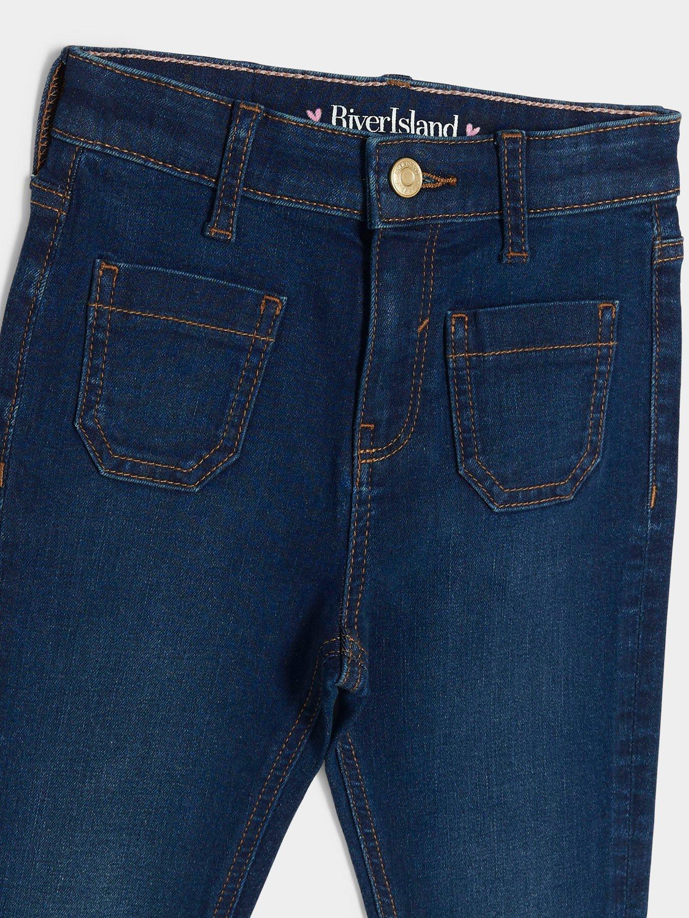 river-island-older-girl-front-pocket-flared-jeans-blueoutfit