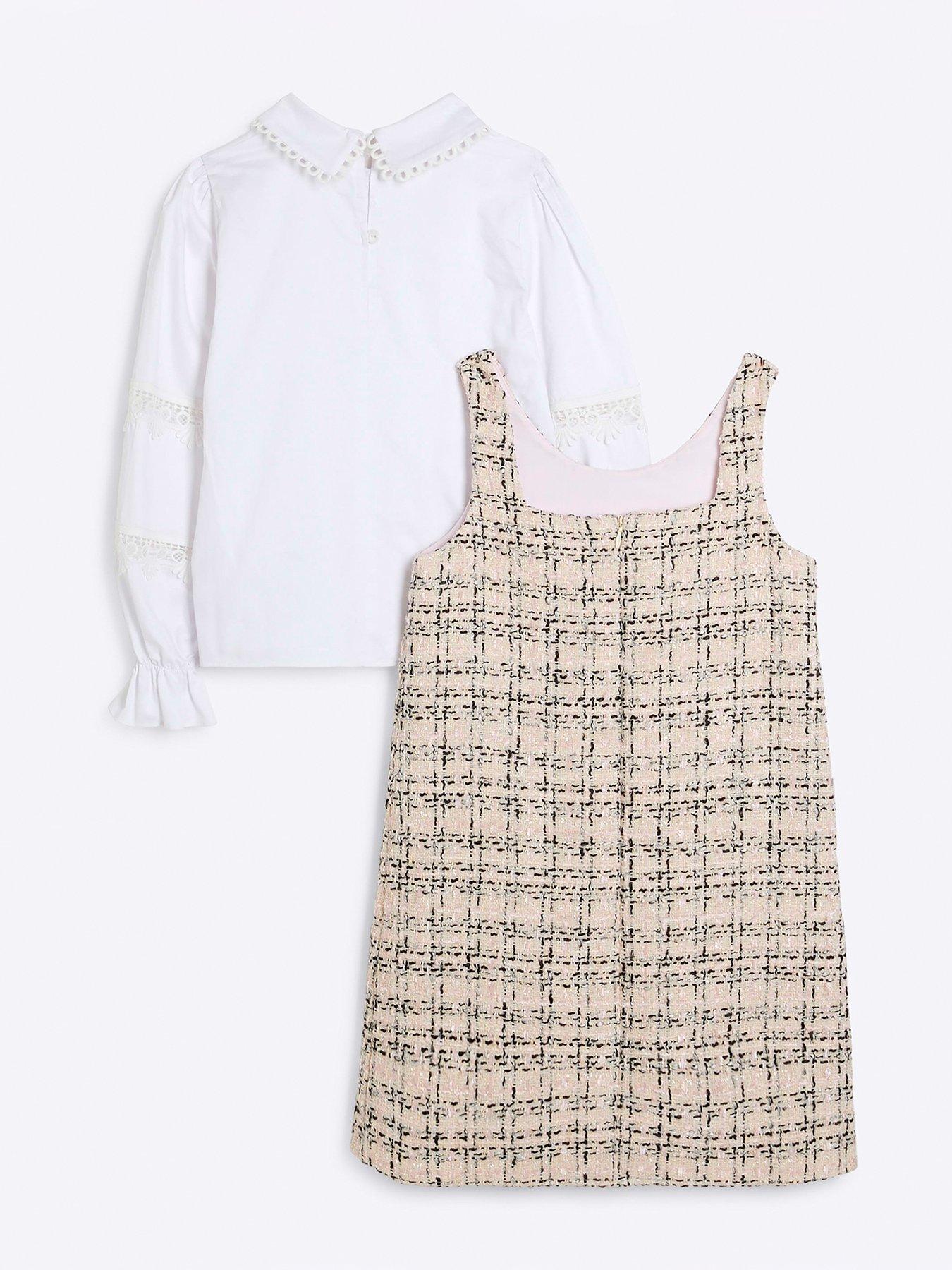 river-island-older-girl-boucle-bow-shift-dress-pinkback