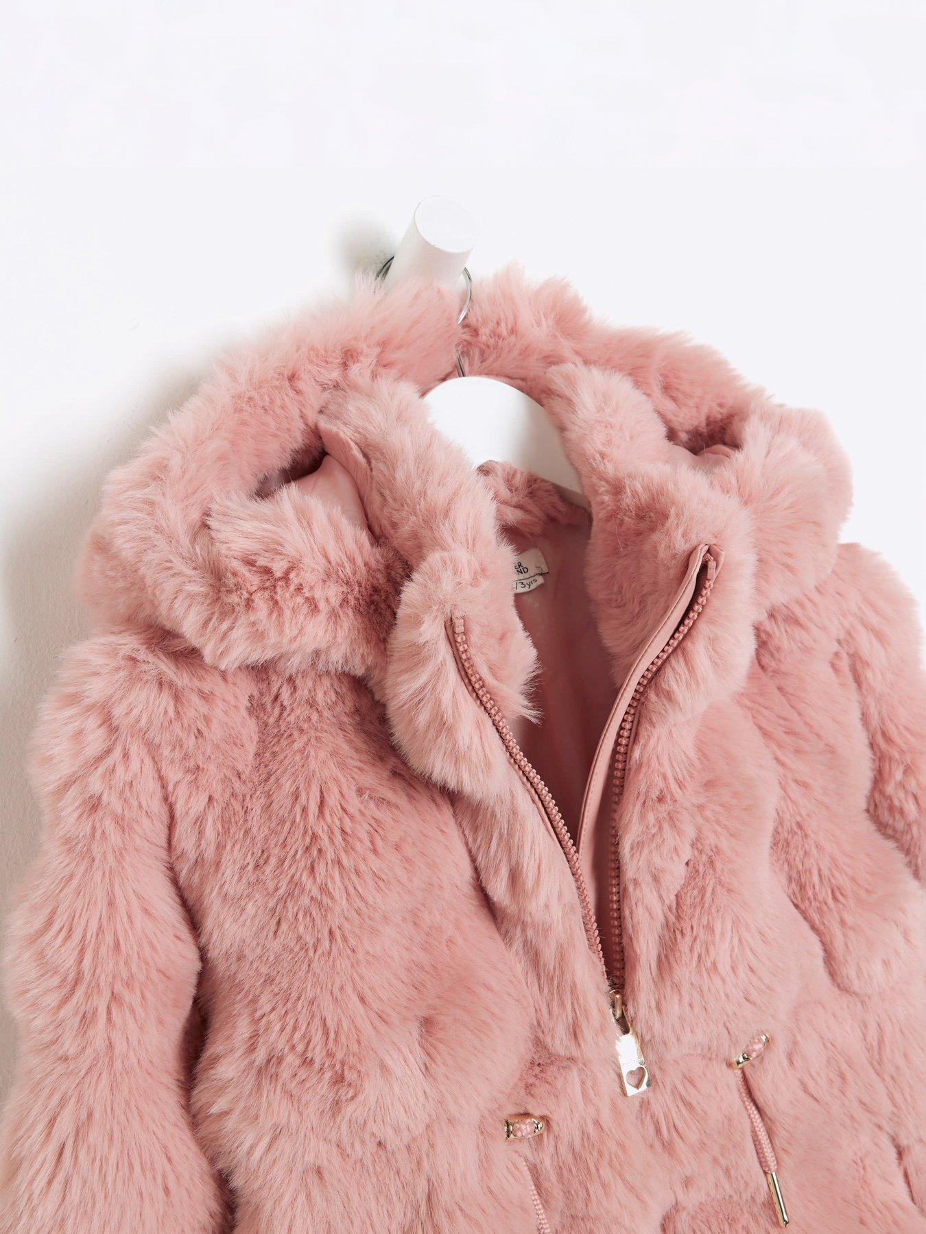 river-island-mini-mini-girl-faux-fur-hooded-coat-pinkoutfit