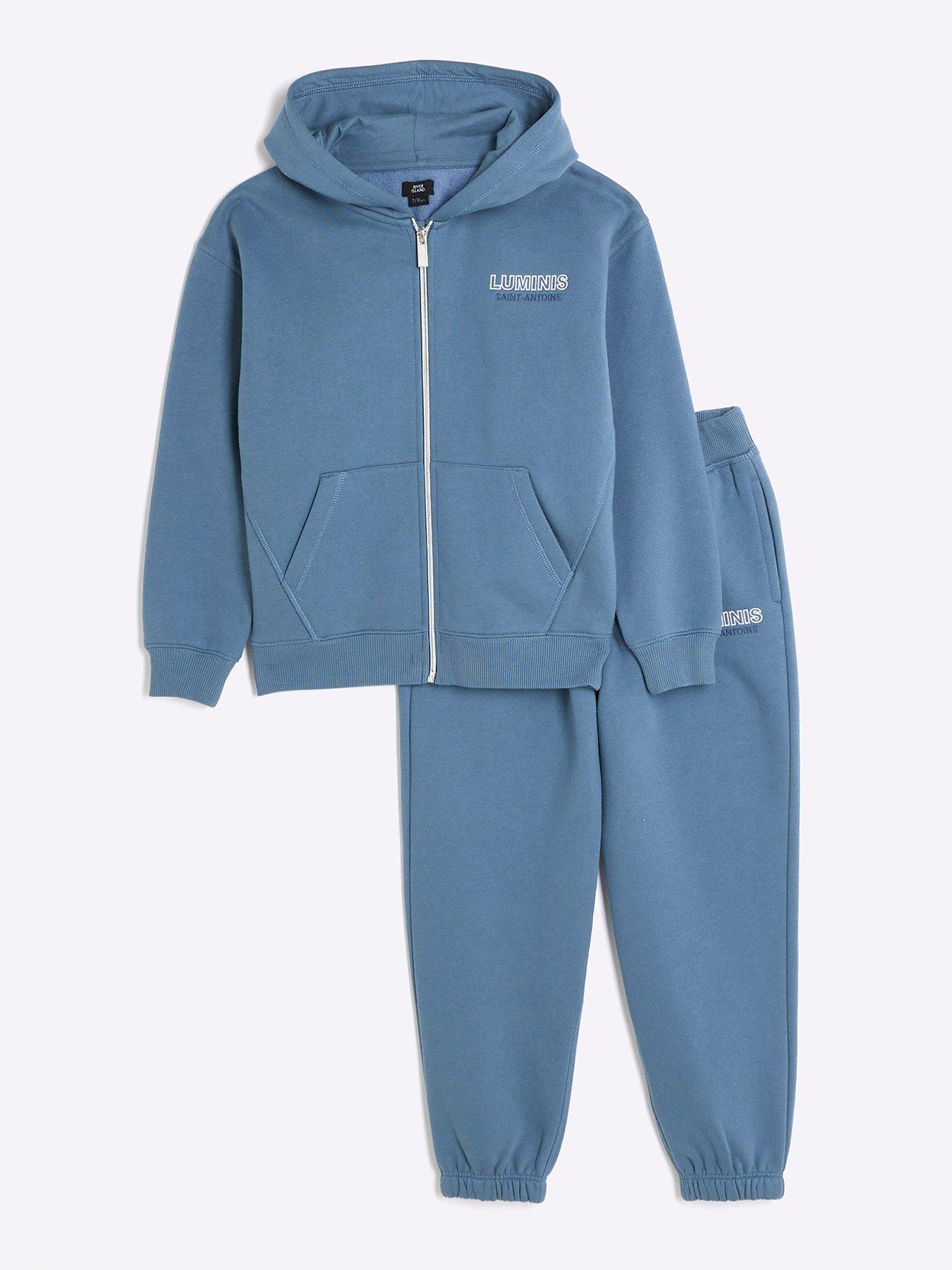 river-island-boys-luminis-zip-through-hoodie-set-blue