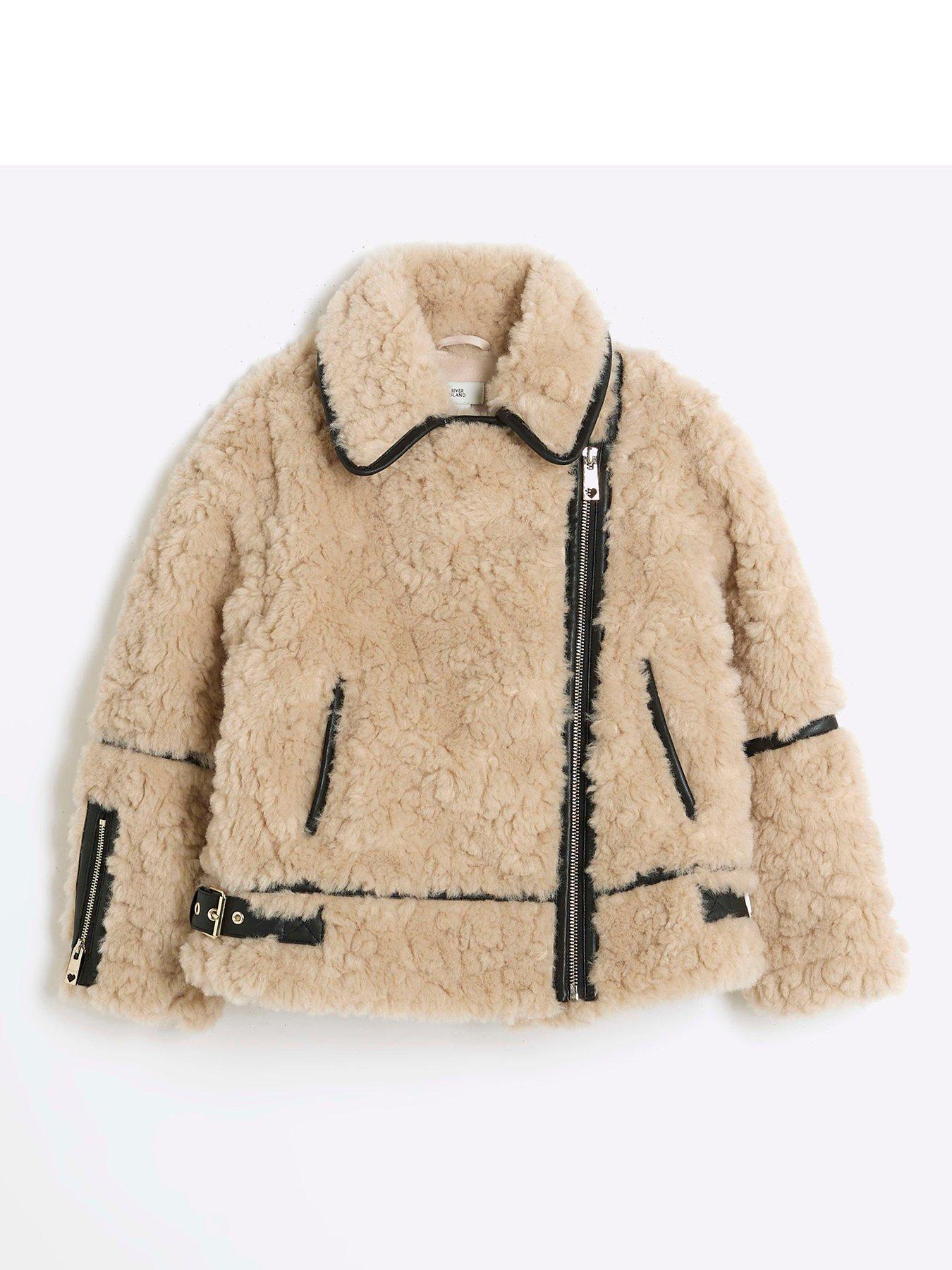 river-island-older-girl-borg-aviator-coat-cream