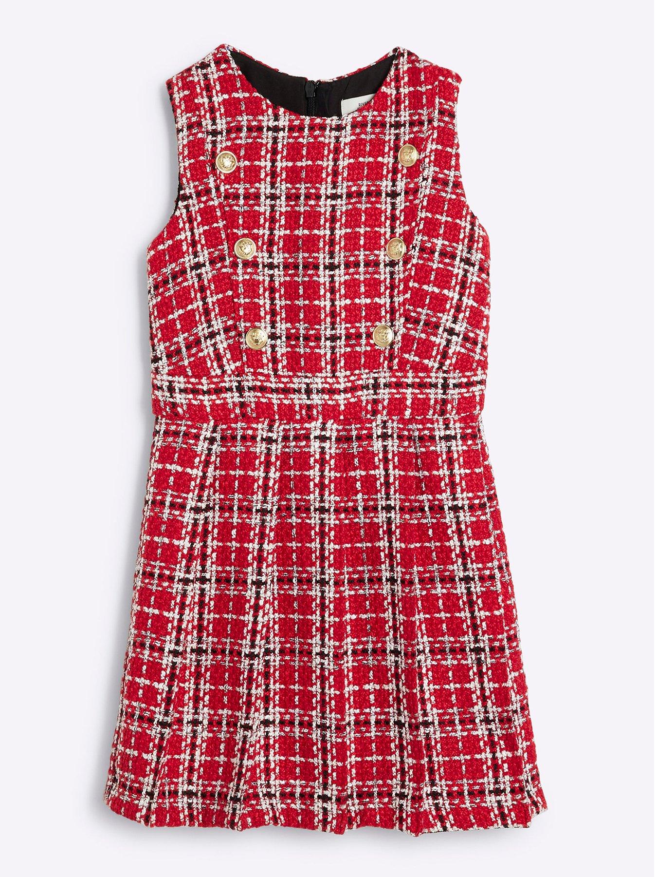 river-island-older-girl-boucle-pinafore-christmas-check-dress-red