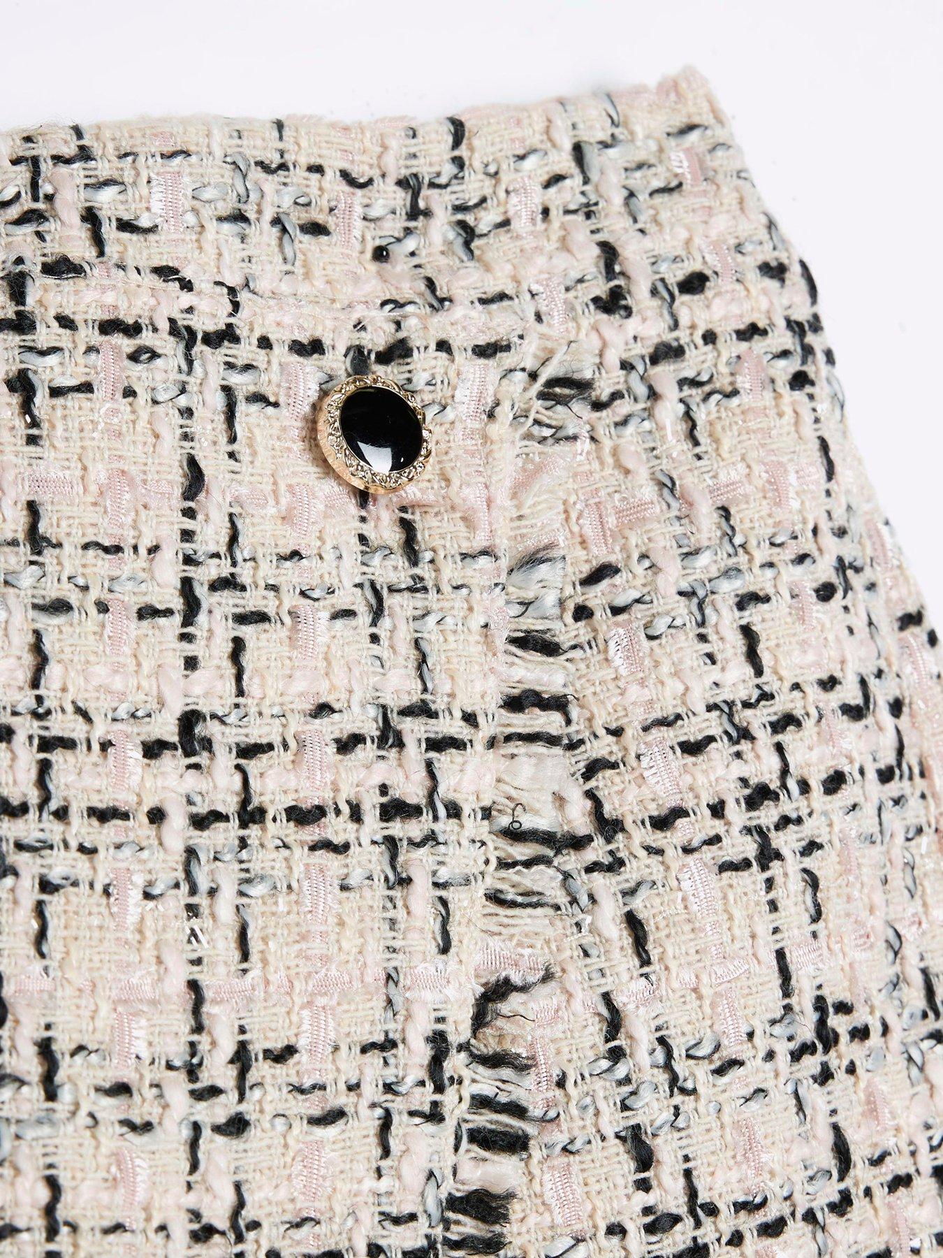 river-island-girls-boucle-skort-pinkdetail