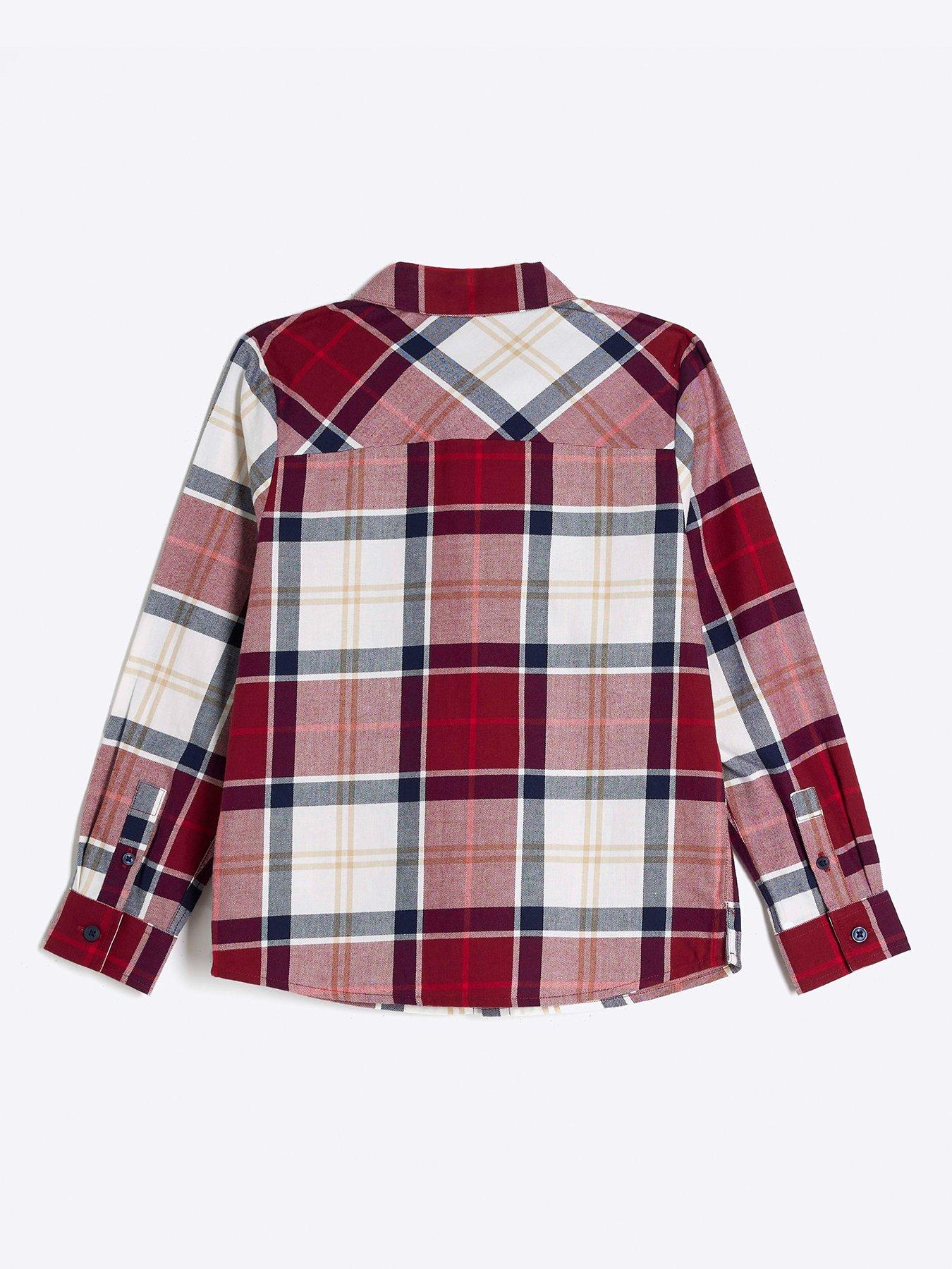 river-island-boys-check-long-sleeve-christmas-shirt-redback