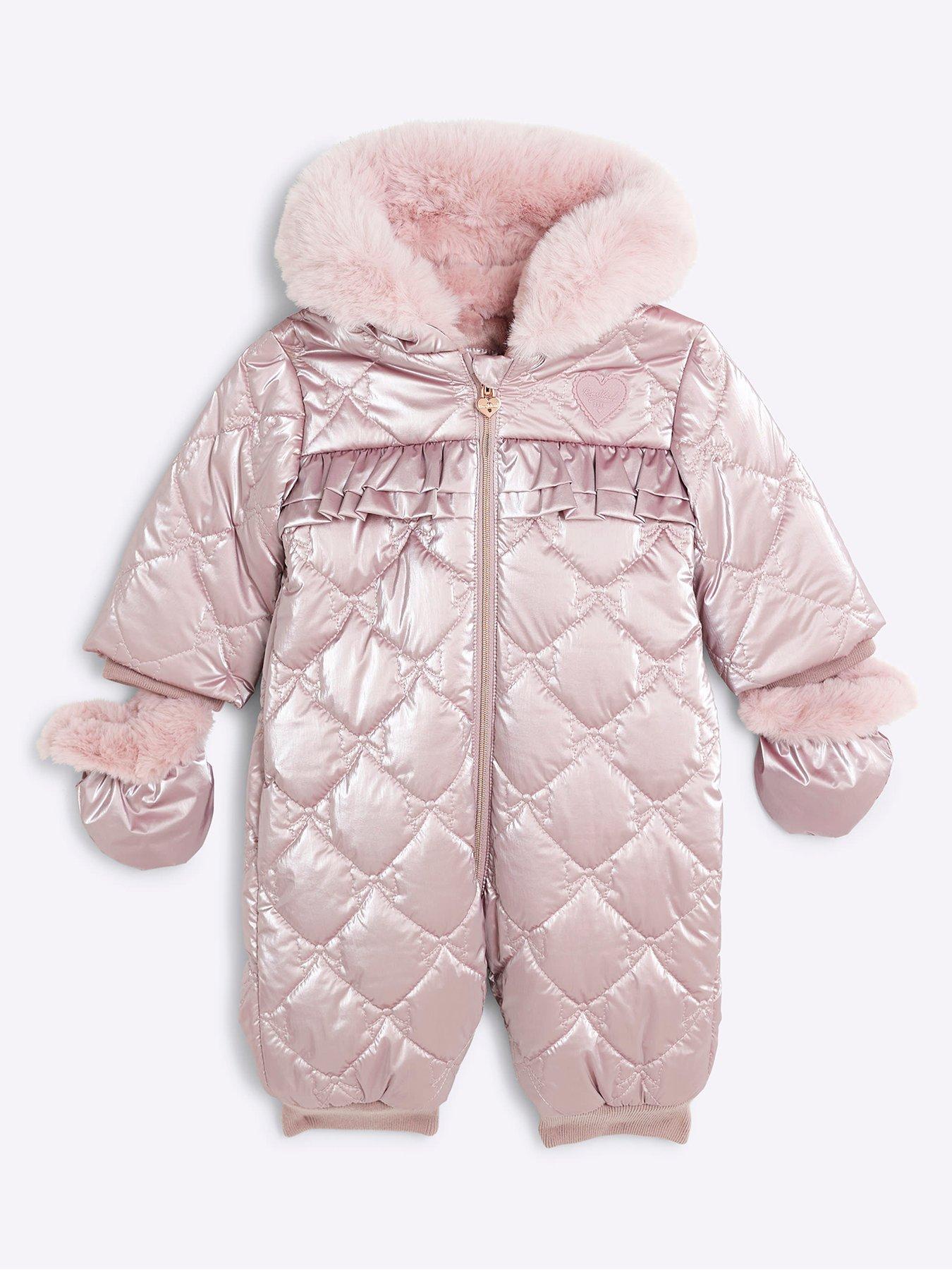 river-island-baby-baby-girl-quilted-hooded-bow-snowsuit-pink