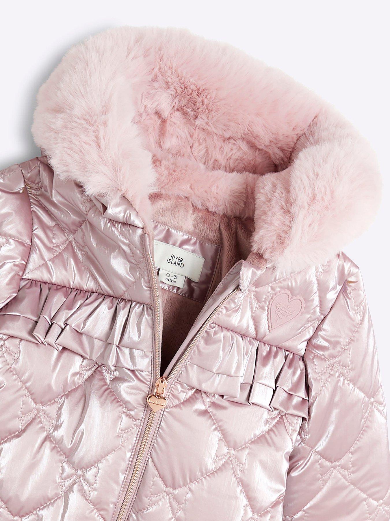 river-island-baby-baby-girl-quilted-hooded-bow-snowsuit-pinkdetail