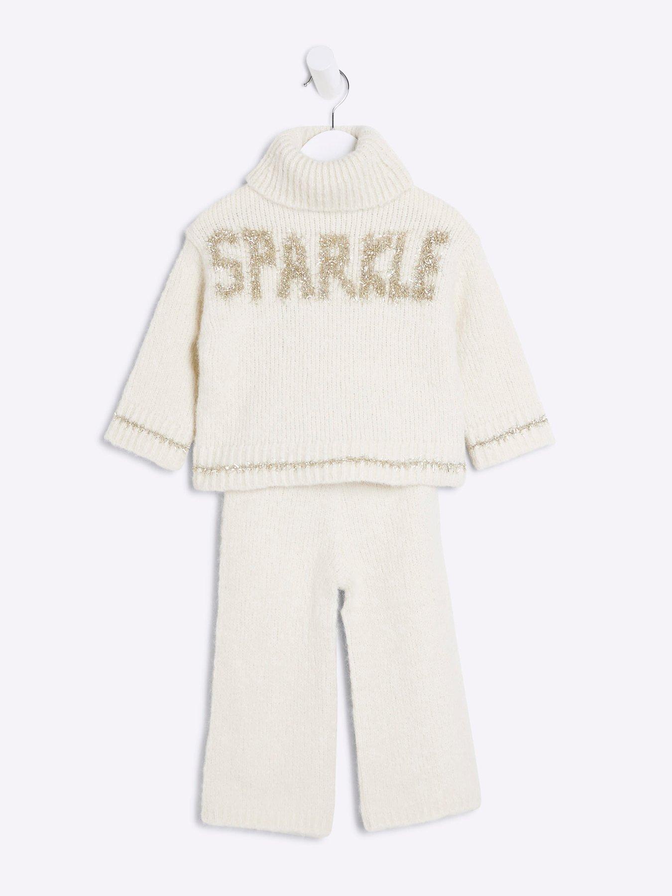 river-island-mini-mini-girl-christmas-jumper-sparkle-trouser-set-creamstillFront