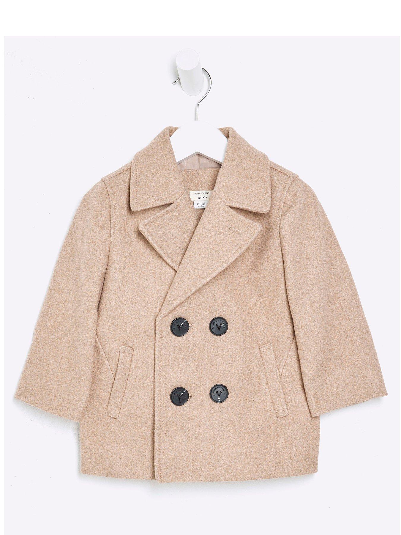 river-island-mini-buttoned-padded-peacoat-beige