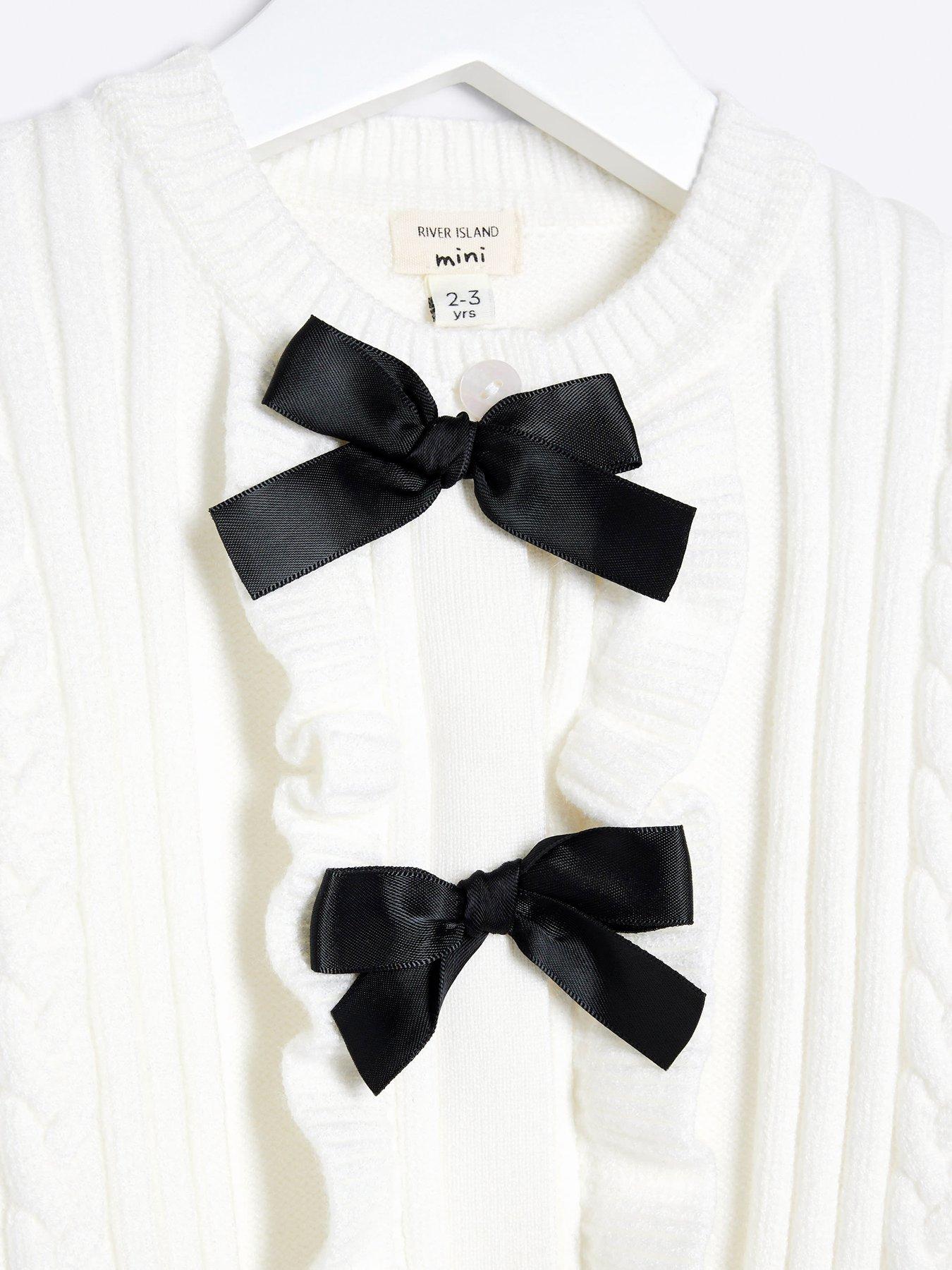 river-island-mini-knitted-bow-cardigan-creamoutfit