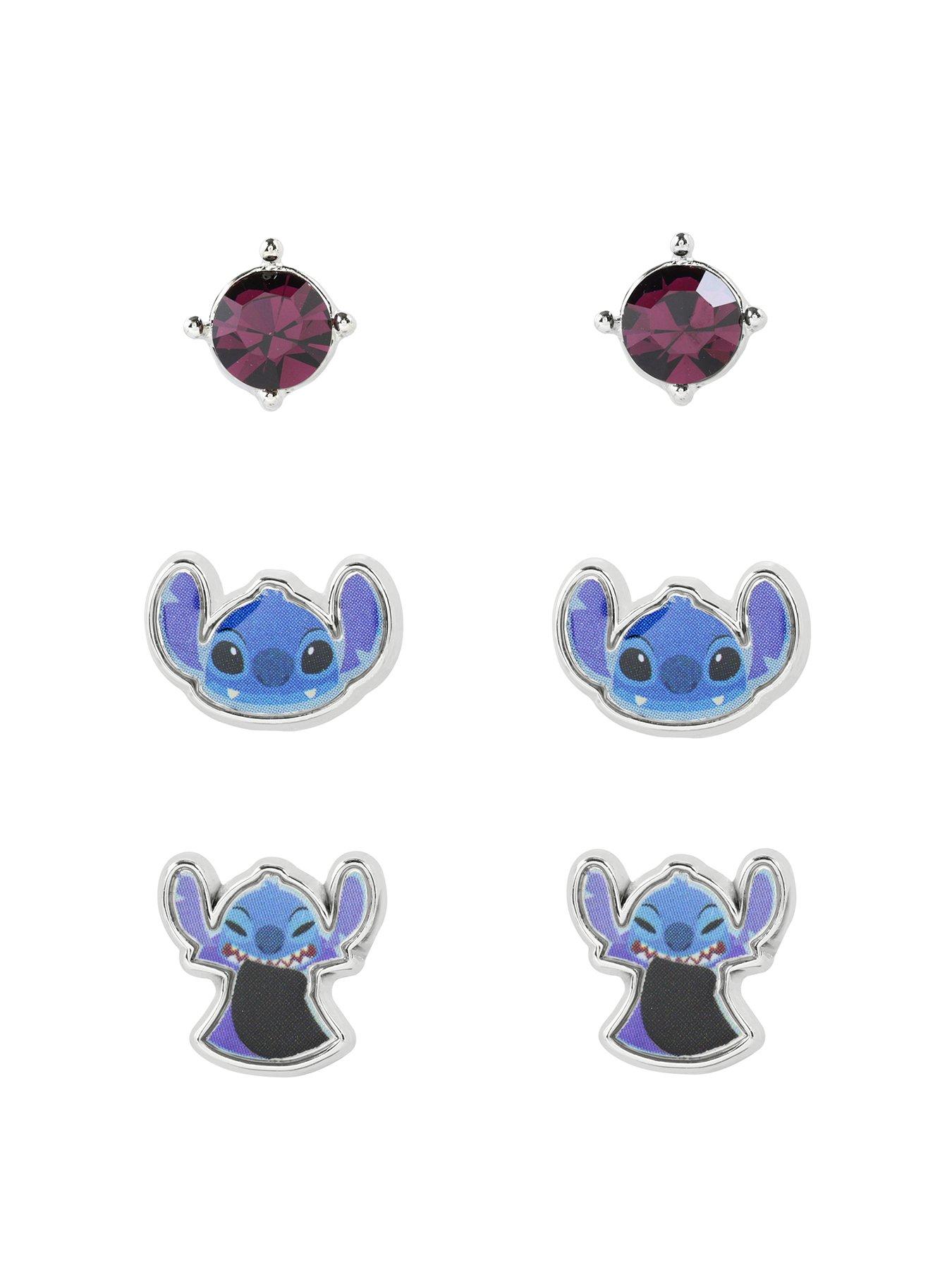 Disney Disney Lilo  &  Stitch Trio Earring Set
