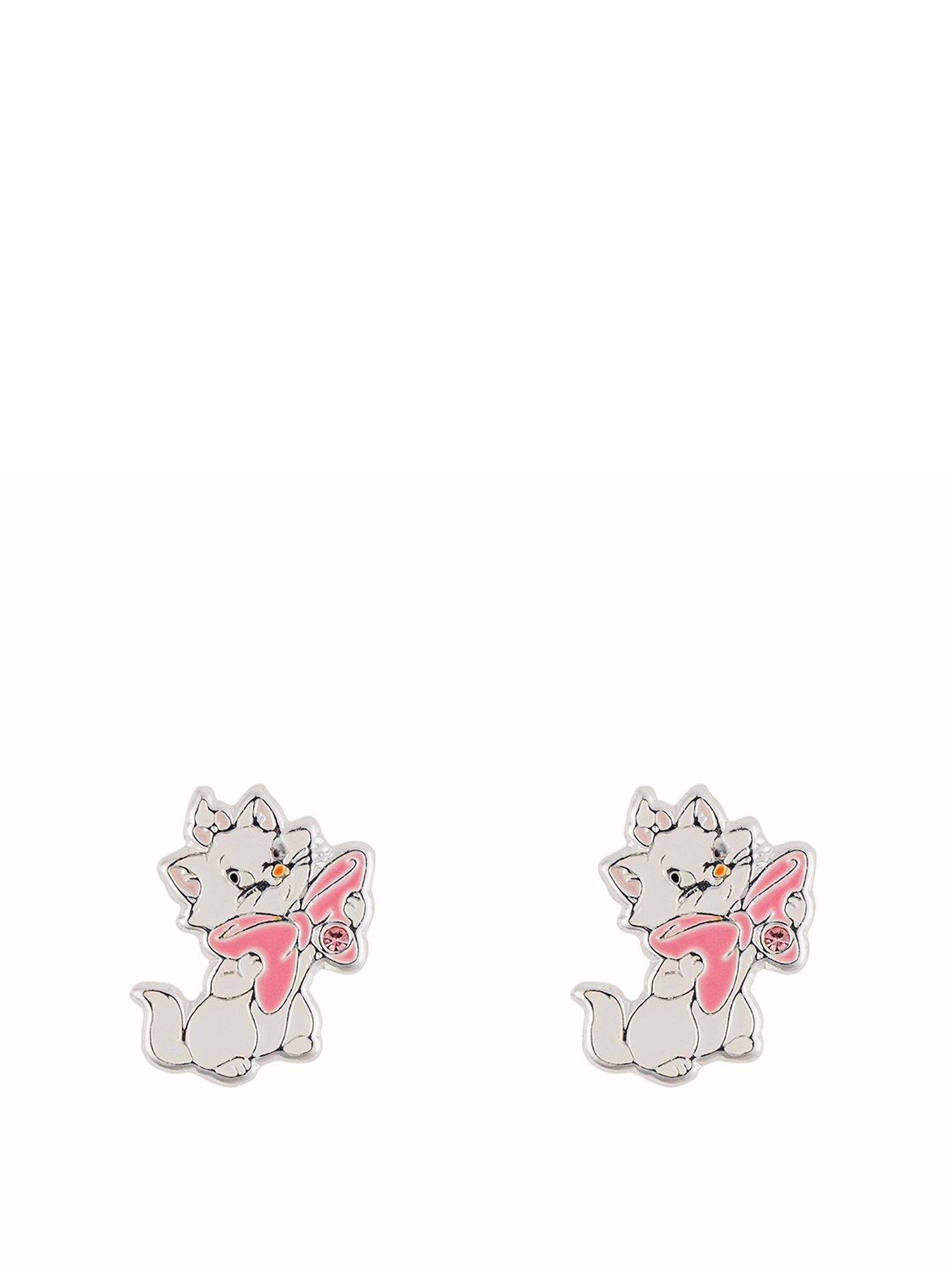 disney-marie-aristocats-silver-earrings