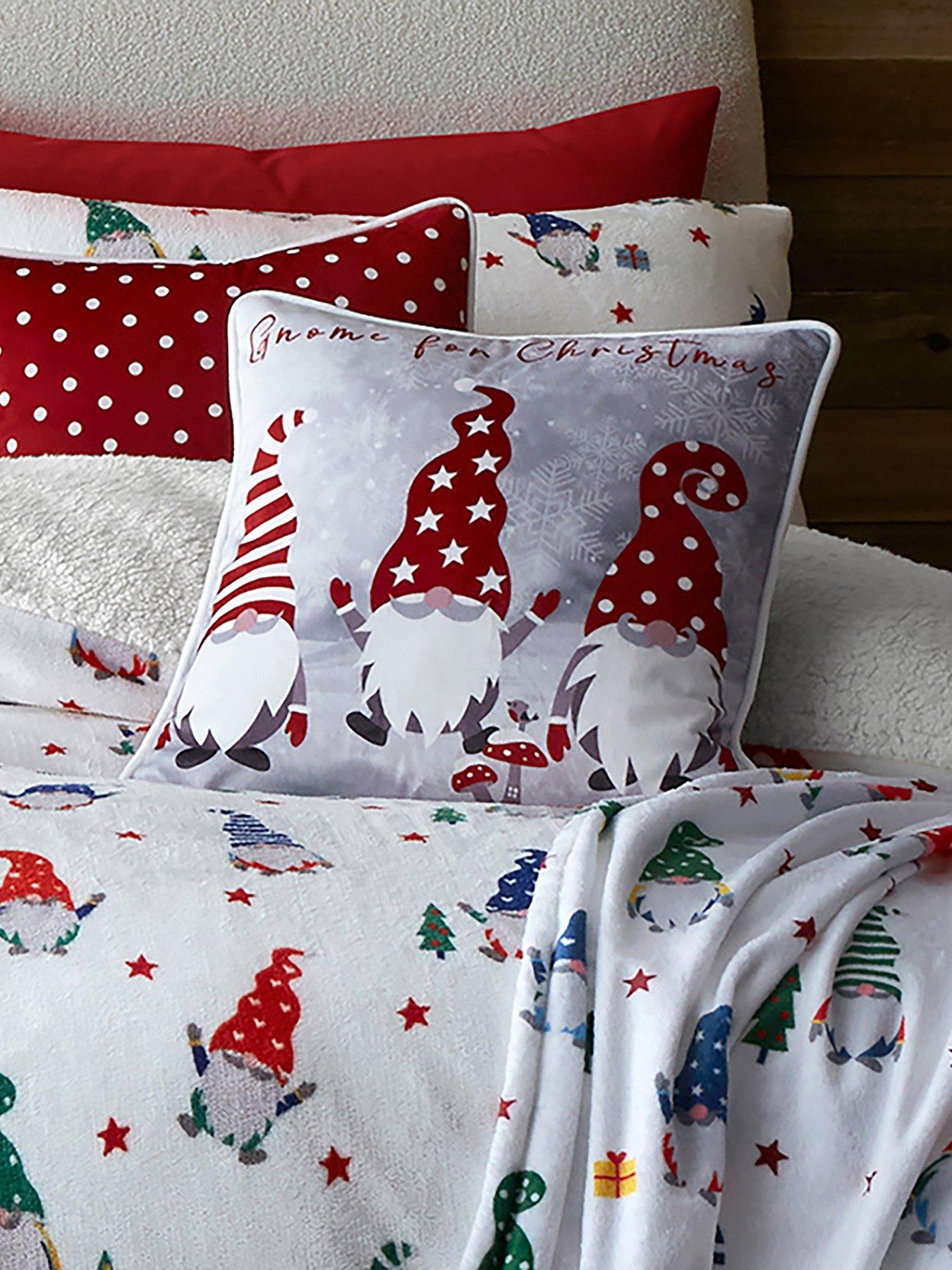 Fusion Festive Gonks Christmas Cushion- 43 X 43Cm