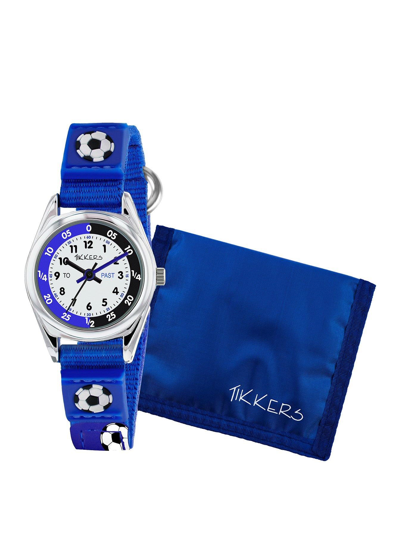 tikkers-tikkers-kids-blue-football-time-teacher-watch-and-wallet-set