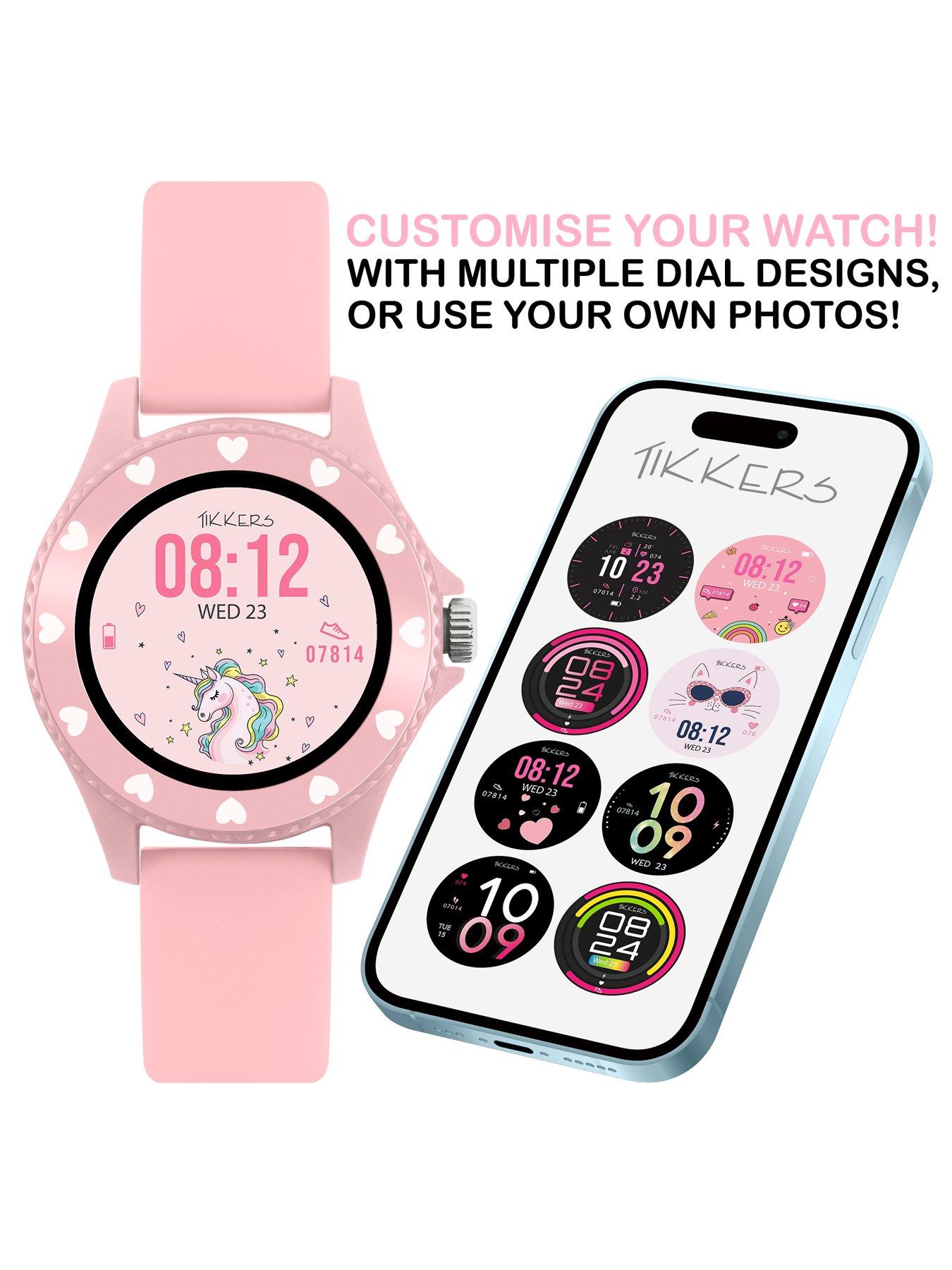 tikkers-tikkers-smart-series-34-pink-silicone-strap-smart-watchback