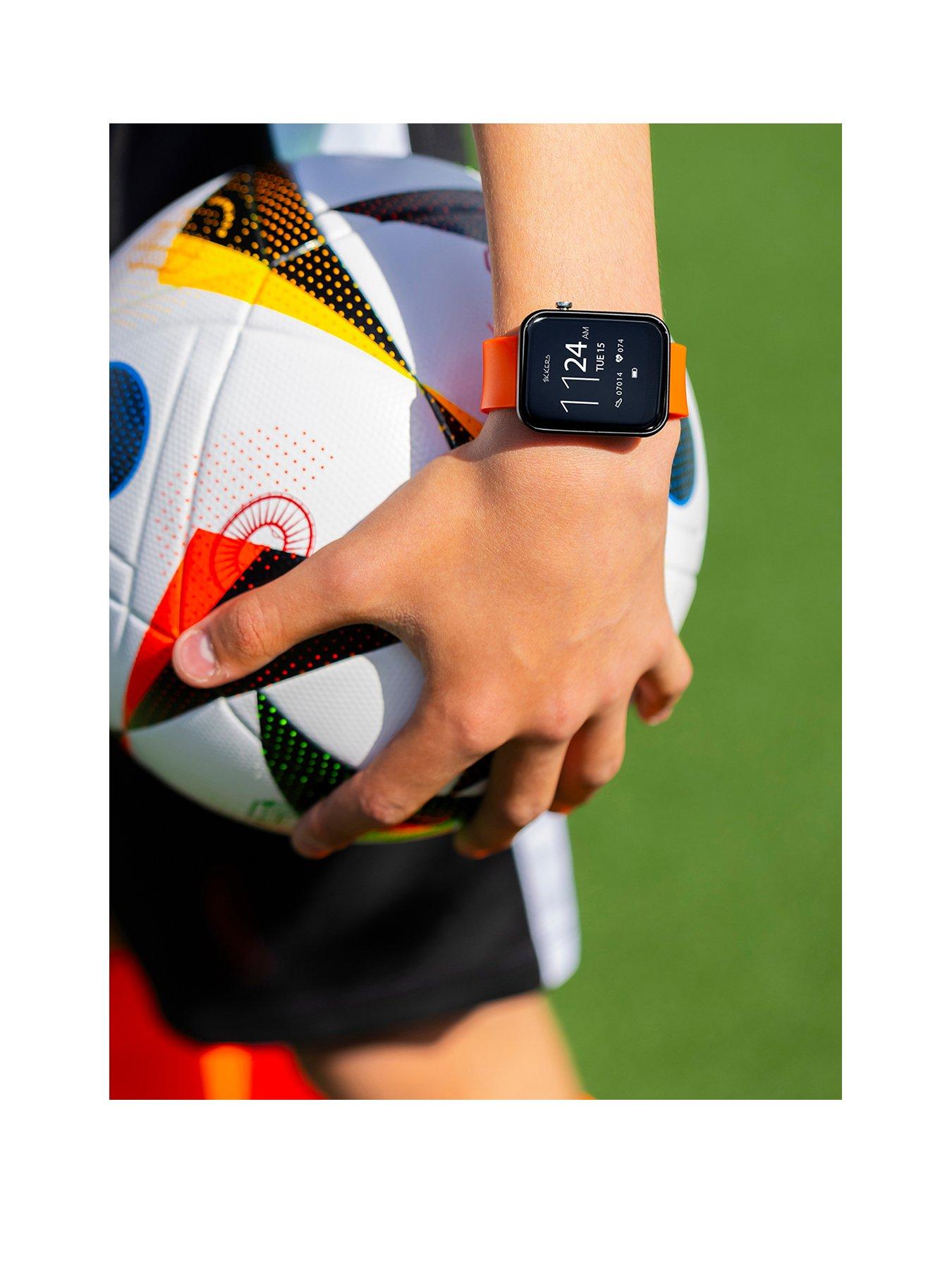 tikkers-tikkers-smart-series-13-orange-silicone-strap-smart-watchstillFront