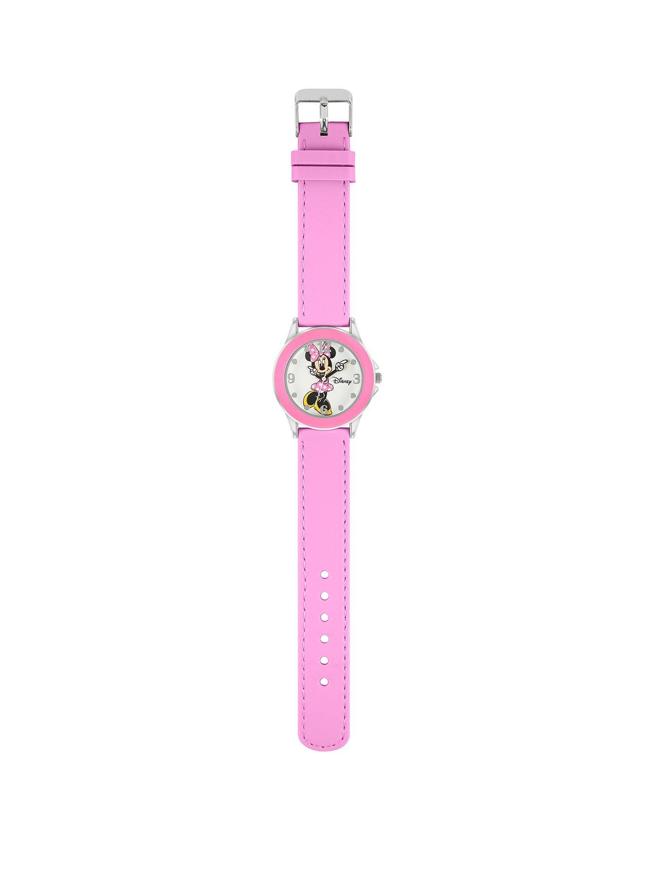 disney-minnie-mouse-pink-canvas-time-teacher-watchstillFront