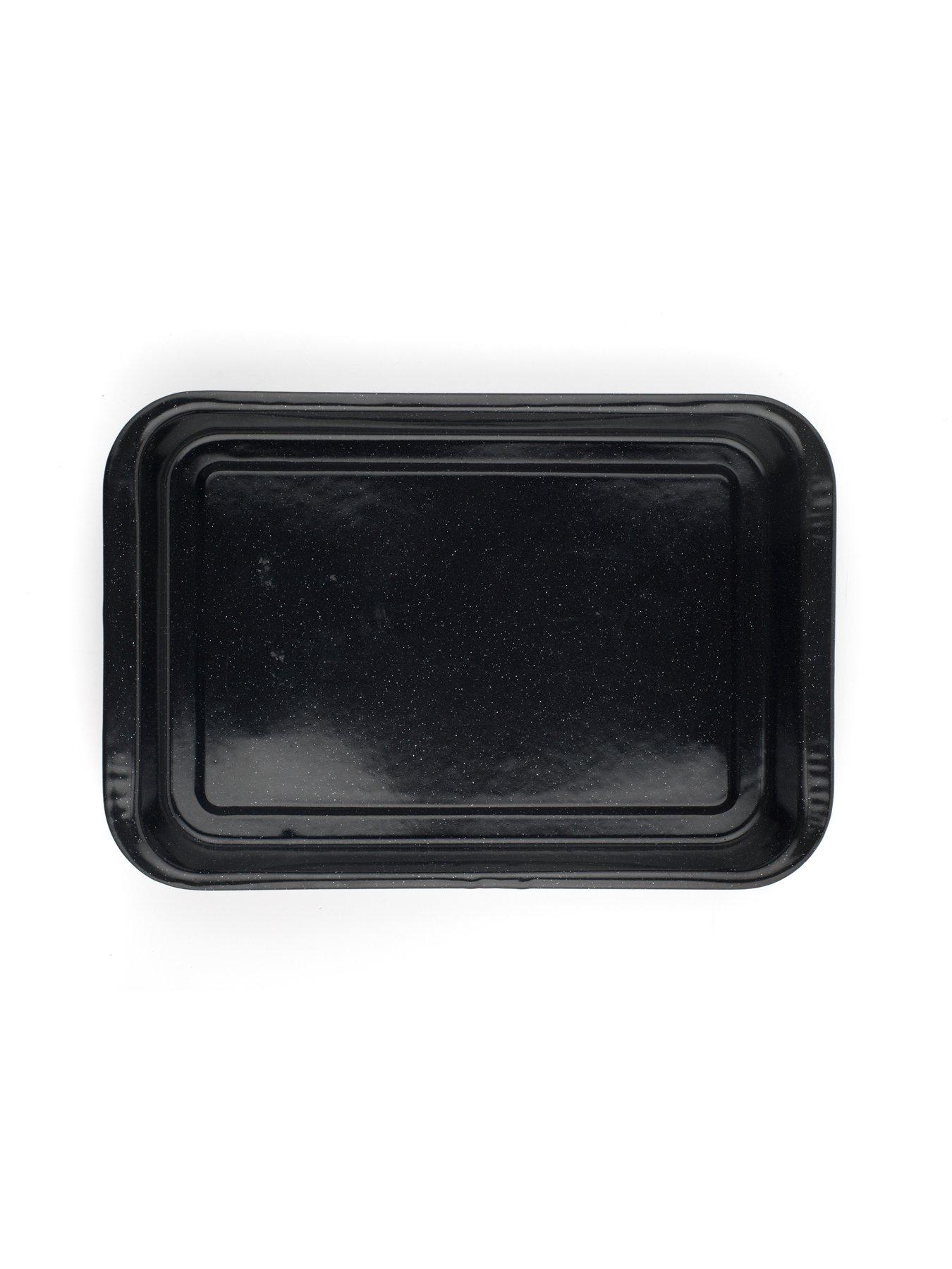 Image 4 of 7 of Russell Hobbs 2-Piece Vitreous Enamel Roaster and Baking Tray Set