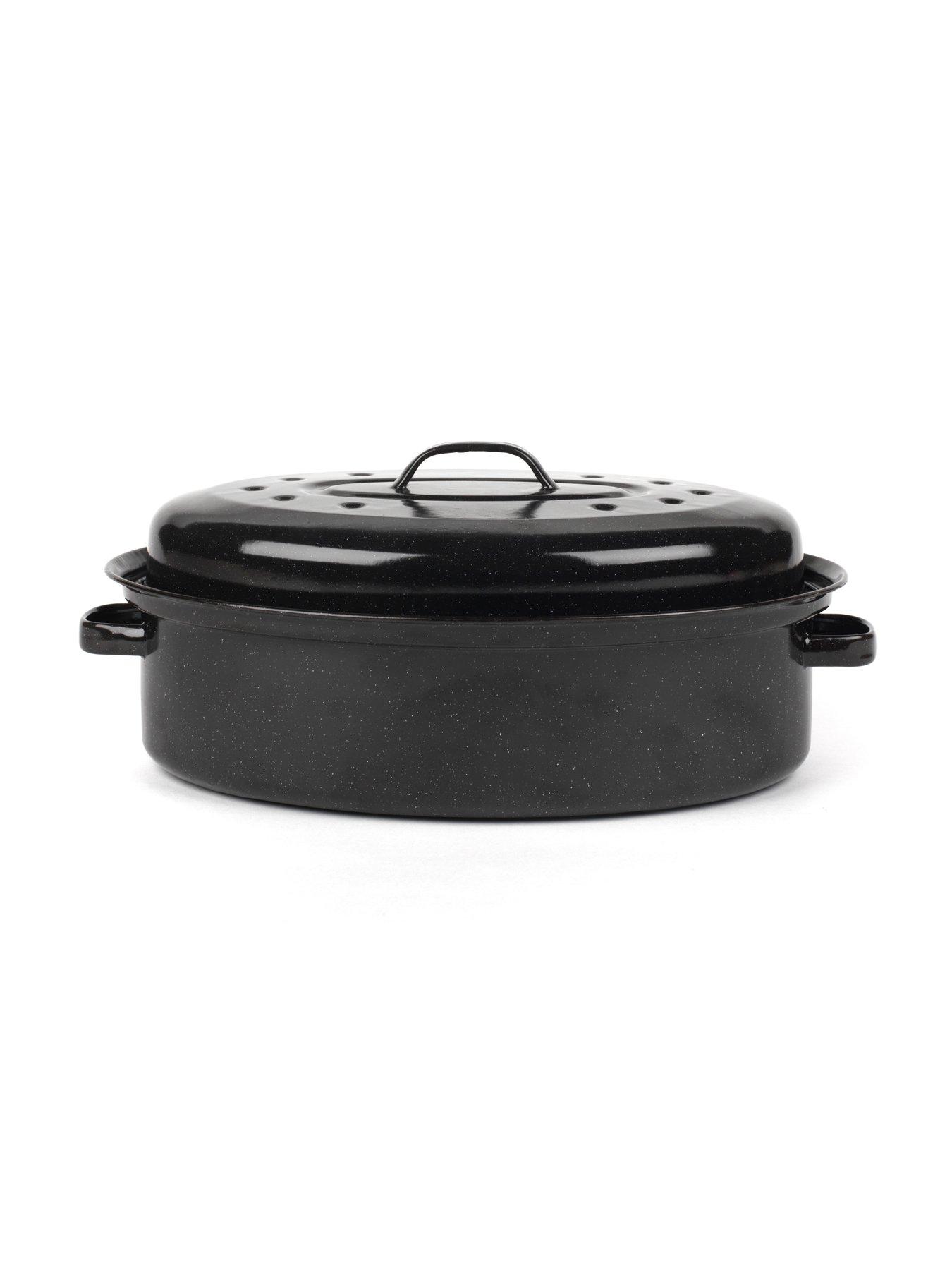 russell-hobbs-self-basting-38-cm-vitreous-enamel-roaster-and-liddetail