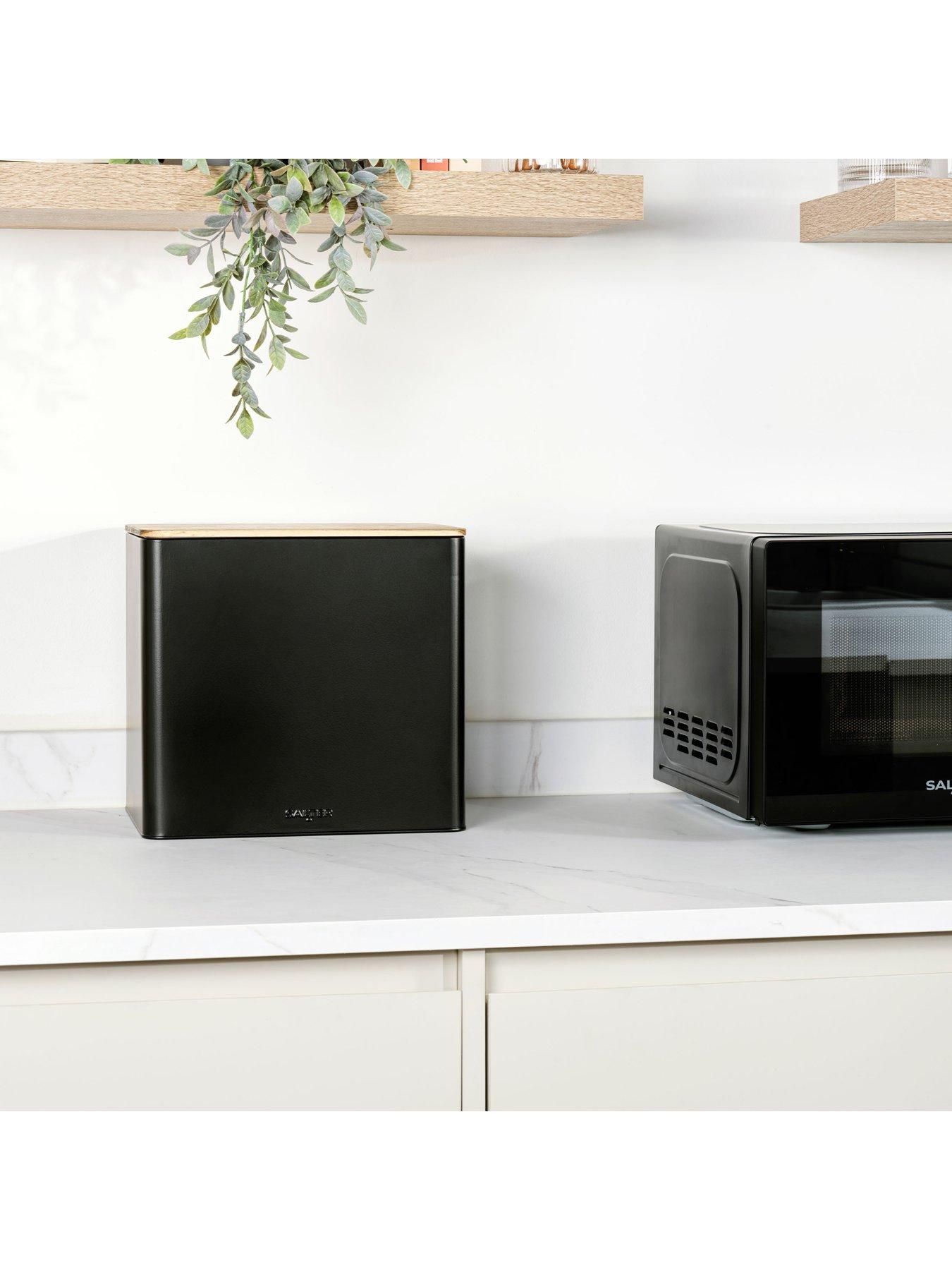 Image 5 of 7 of Salter Toronto 4 Piece Counter Top Set - Black