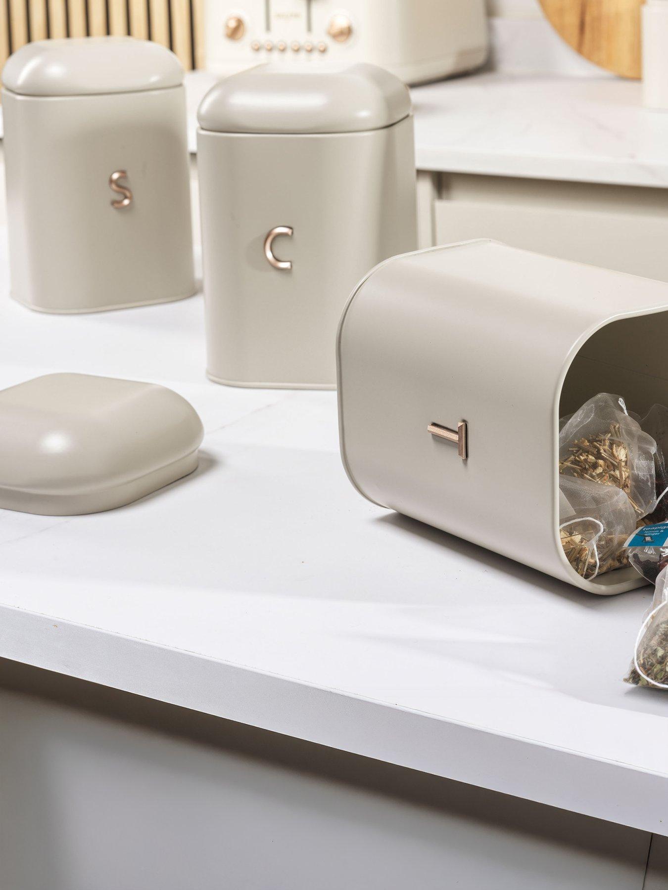 Salter Pebble 4-Piece Countertop Set