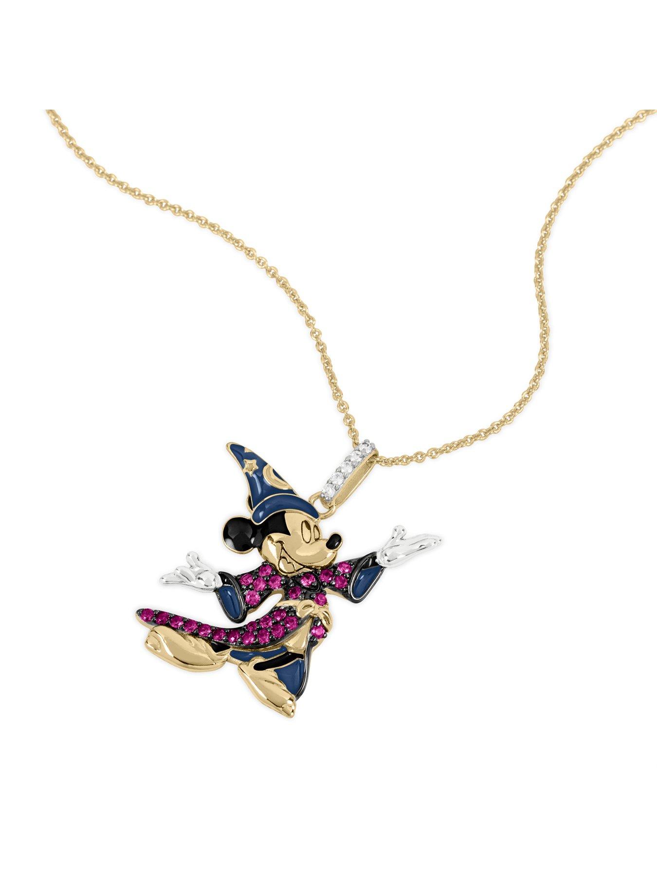 disney-disney-100-mickey-mouse-18-carat-yellow-gold-plated-pendant-with-ruby-amp-cubic-zirconia-stonesstillFront