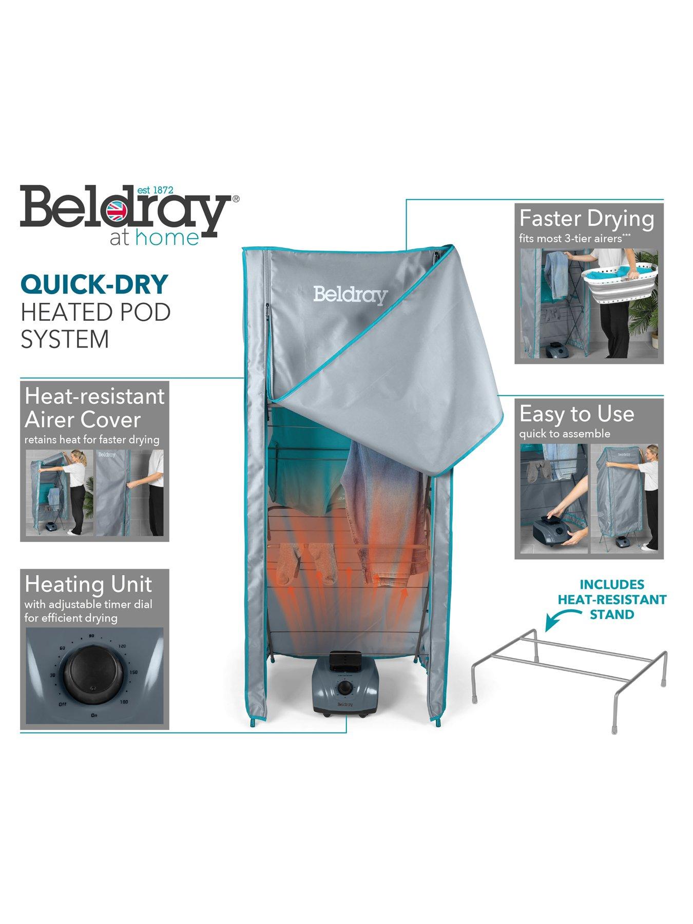 Image 6 of 6 of Beldray 3 Tier Airer Cover &amp; Heater Unit