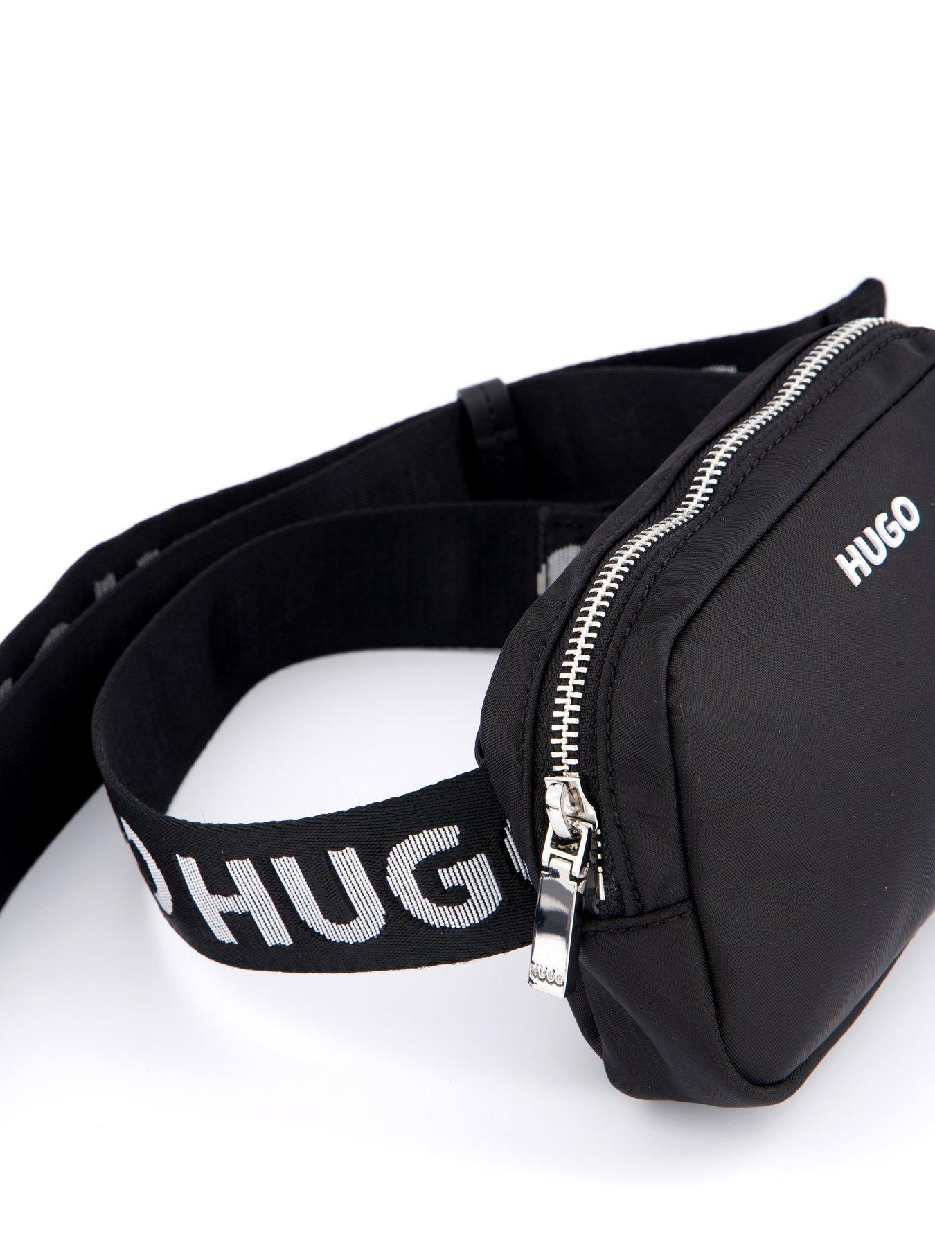 hugo-bel-logo-strap-bumbag-blackoutfit