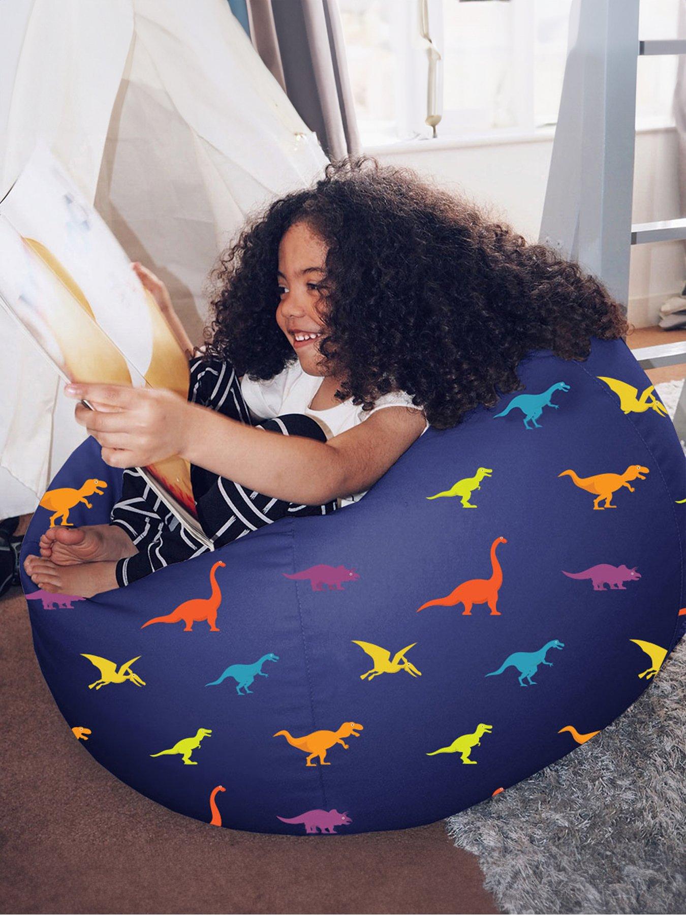 rucomfy-dinosaur-classic-round-bean-bag