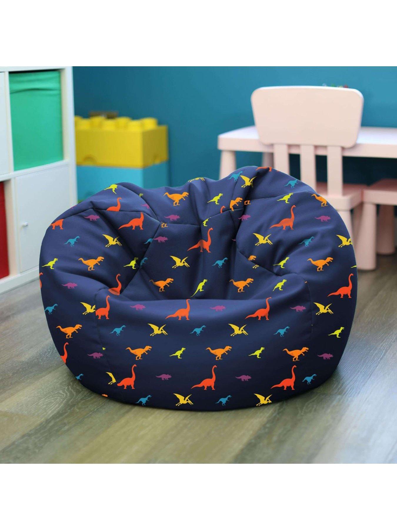 rucomfy-dinosaur-classic-round-bean-bagdetail