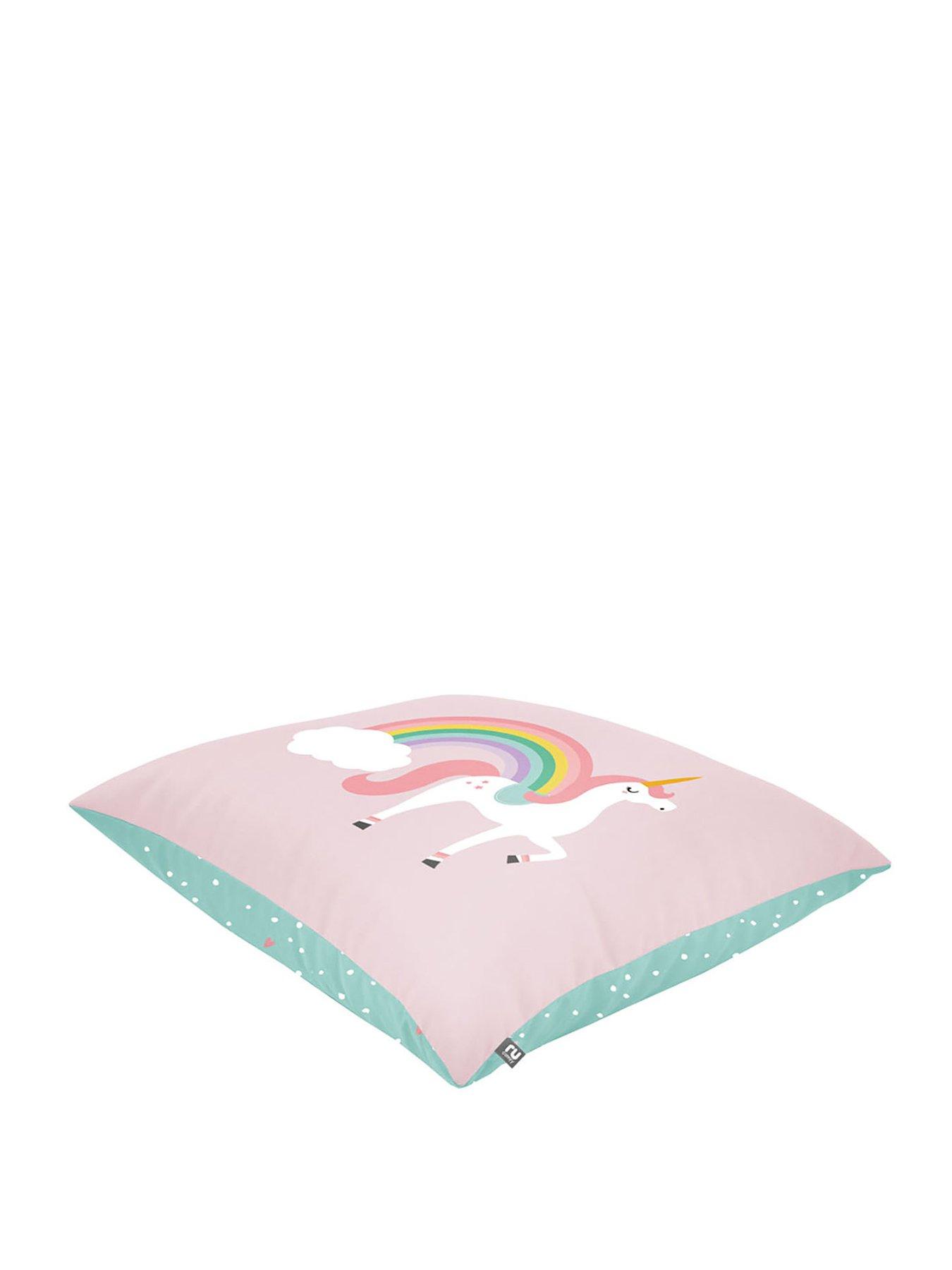 Image 2 of 3 of rucomfy Unicorn Castle Children's Floor Cushion