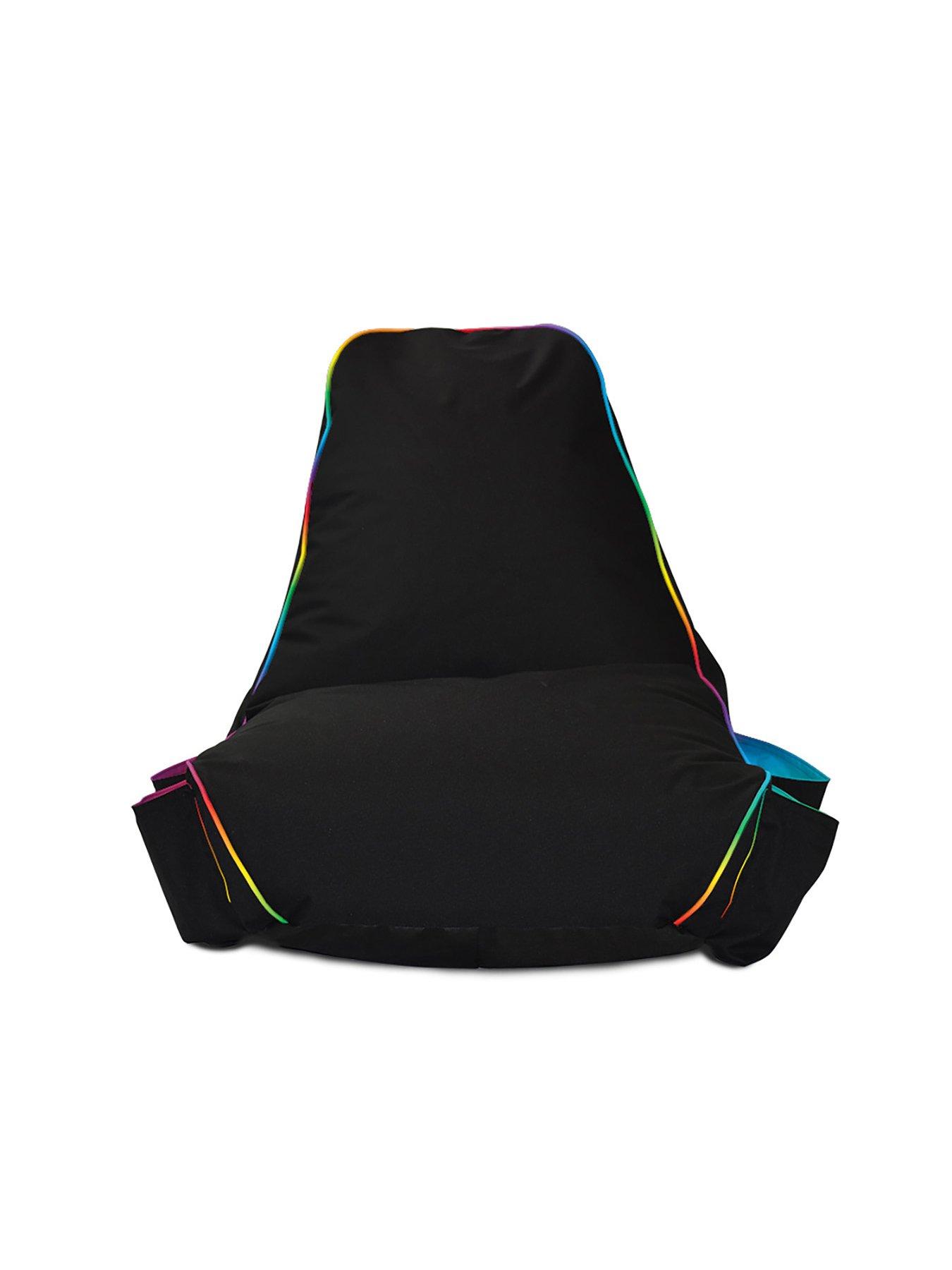 rucomfy-black-rugame-kids-gamer-bean-bag-chair--ledback