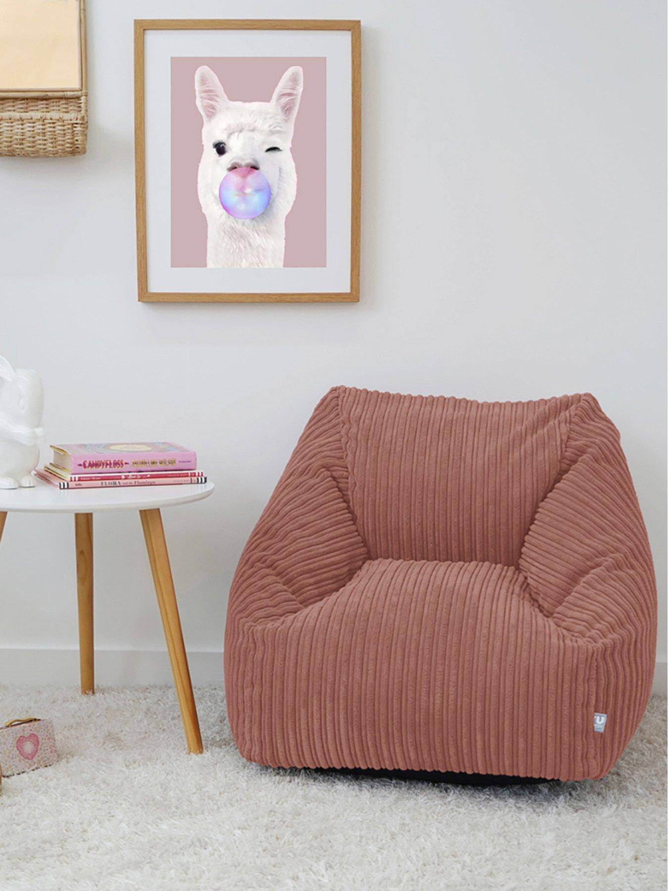 rucomfy-jumbo-cord-big-kids-snuggle-chair-slate-grey