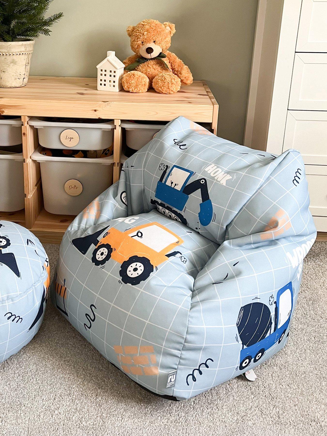 Image 1 of 5 of rucomfy Snuggle Chair Childrens Beanbag - Dig It