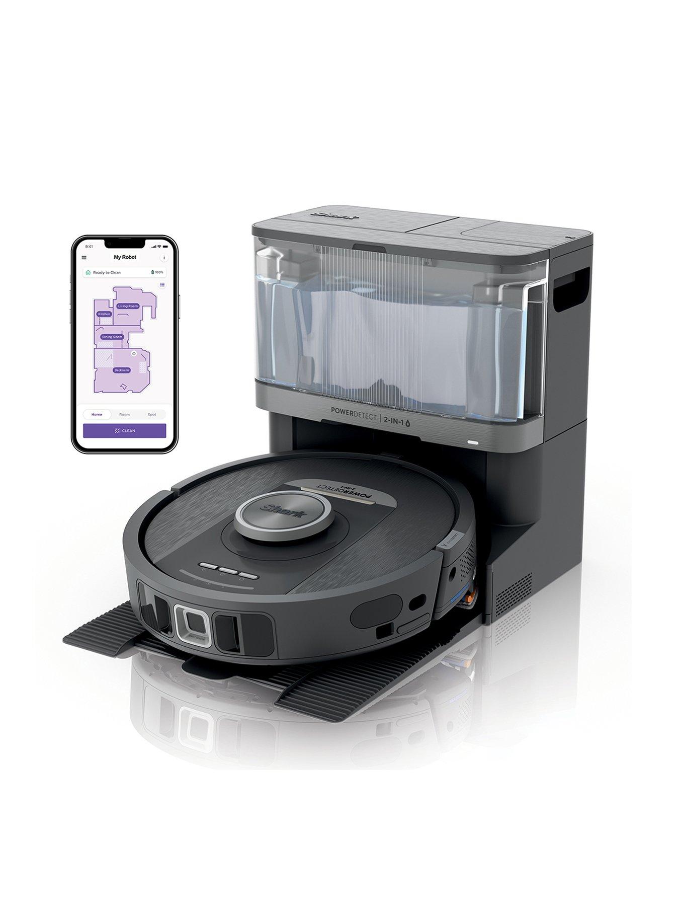 Image 1 of 7 of Shark PowerDetect NeverTouch 2-in-1 Self-Empty Robot Vacuum &amp; Mop -&nbsp;RV2800YEUK