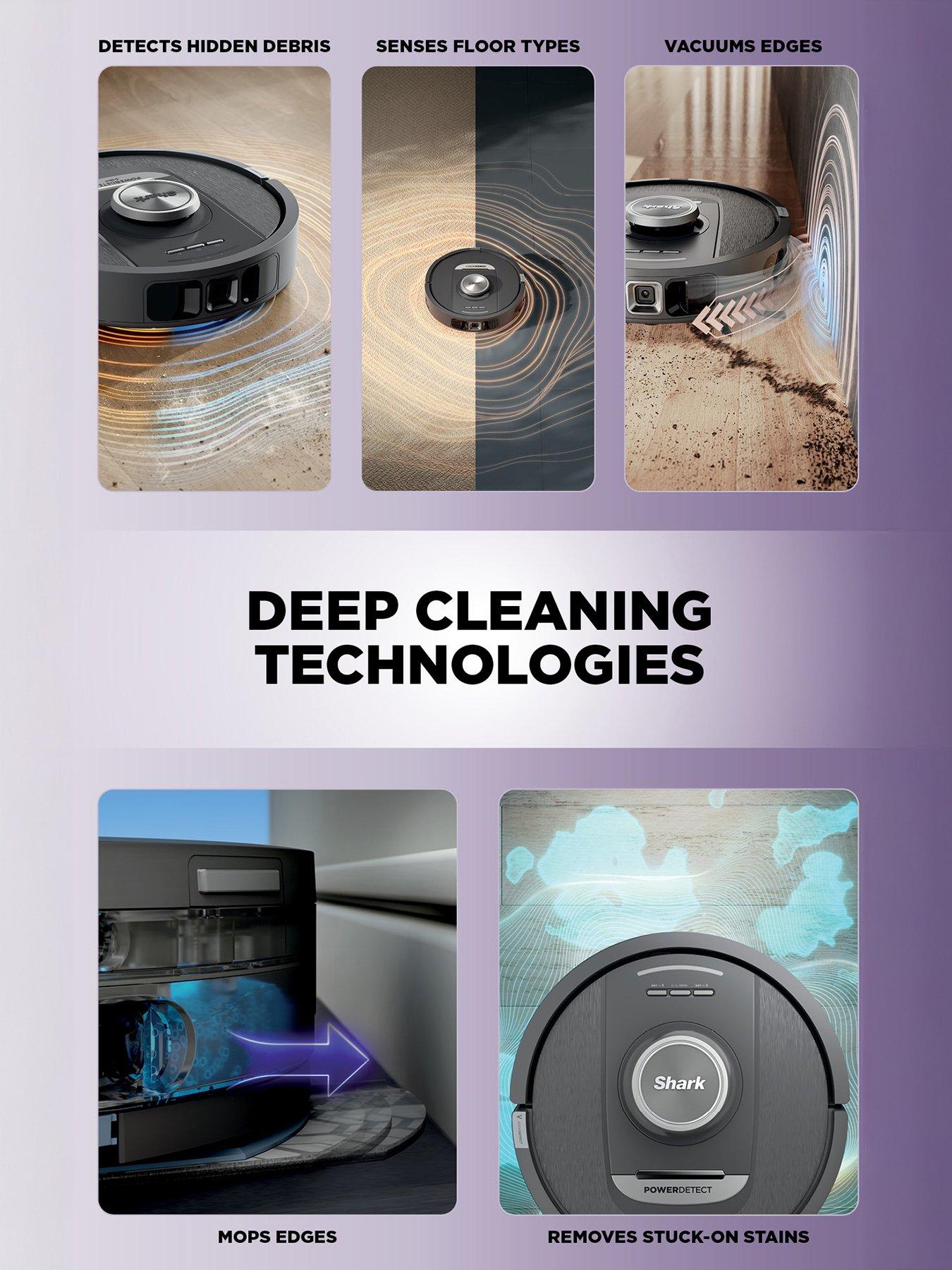 Image 3 of 7 of Shark PowerDetect NeverTouch 2-in-1 Self-Empty Robot Vacuum &amp; Mop -&nbsp;RV2800YEUK