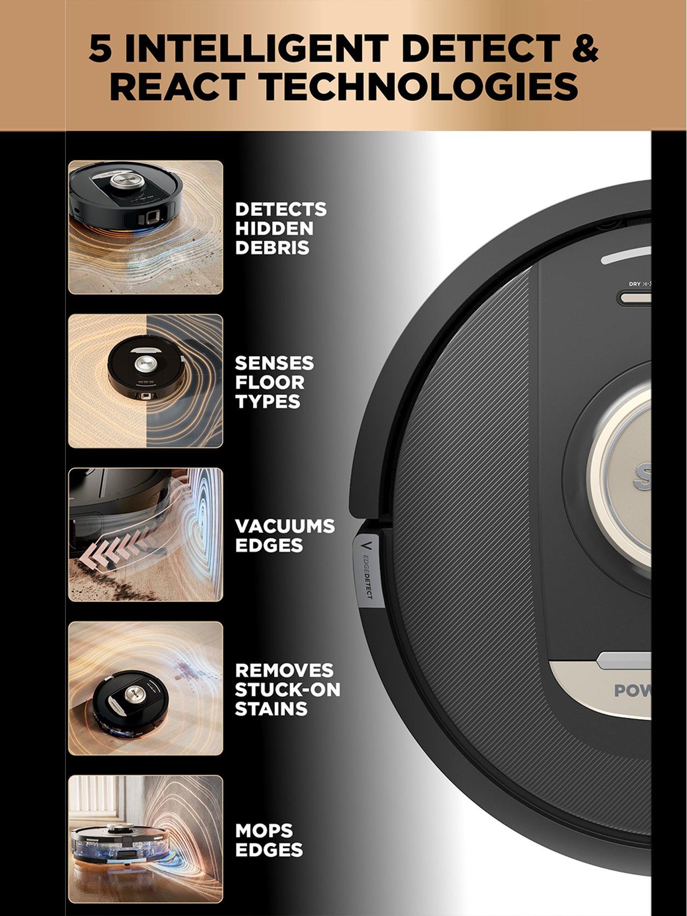 Image 6 of 8 of Shark PowerDetect NeverTouch Pro 2-in-1 Self-Empty, Self-Refill &amp; Self-Clean Robot Vacuum &amp; Mop -&nbsp;RV2800ZEUK